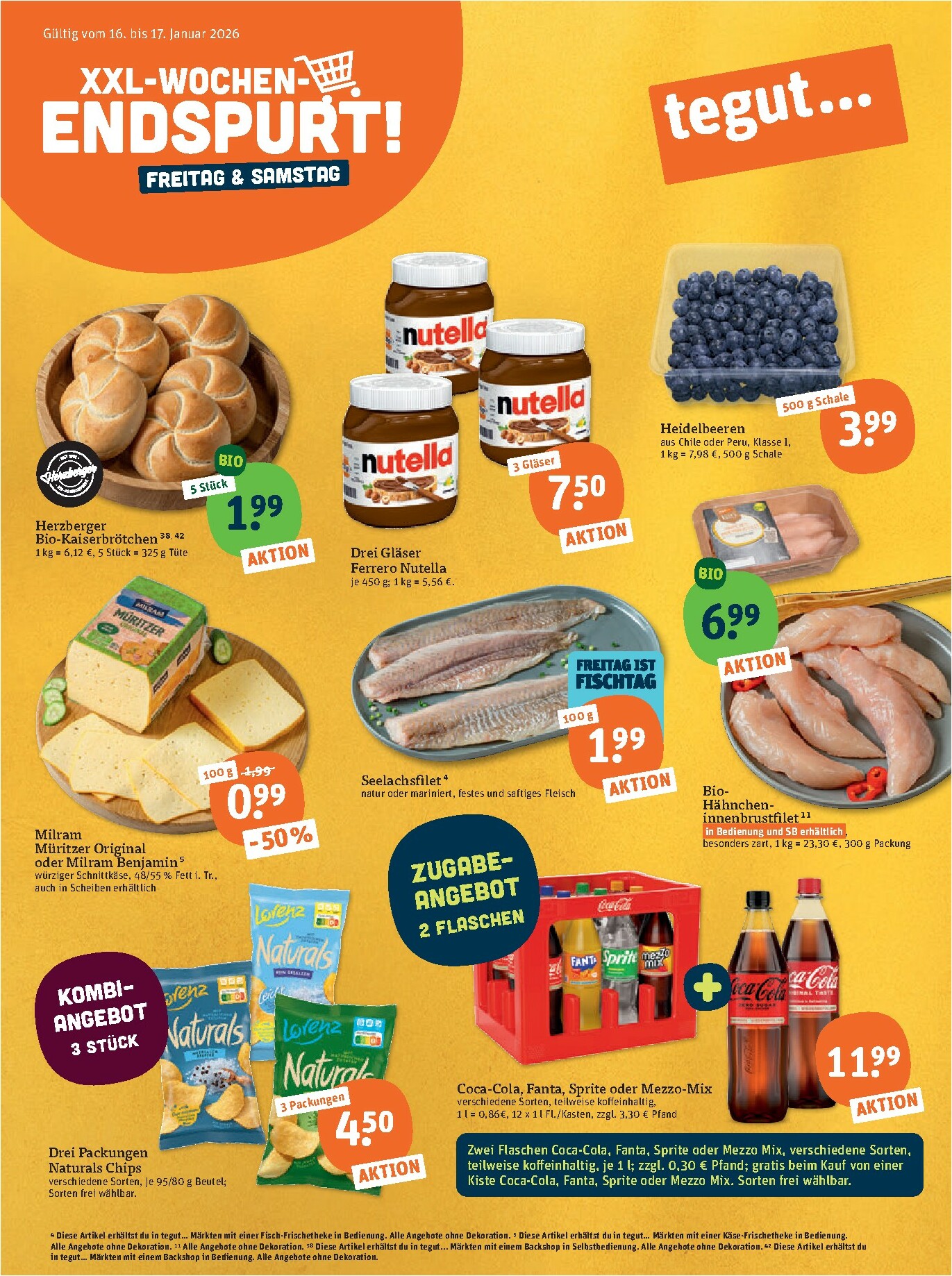 tegut - Tegut-Prospekt gültig vom 12.01. bis 17.01.