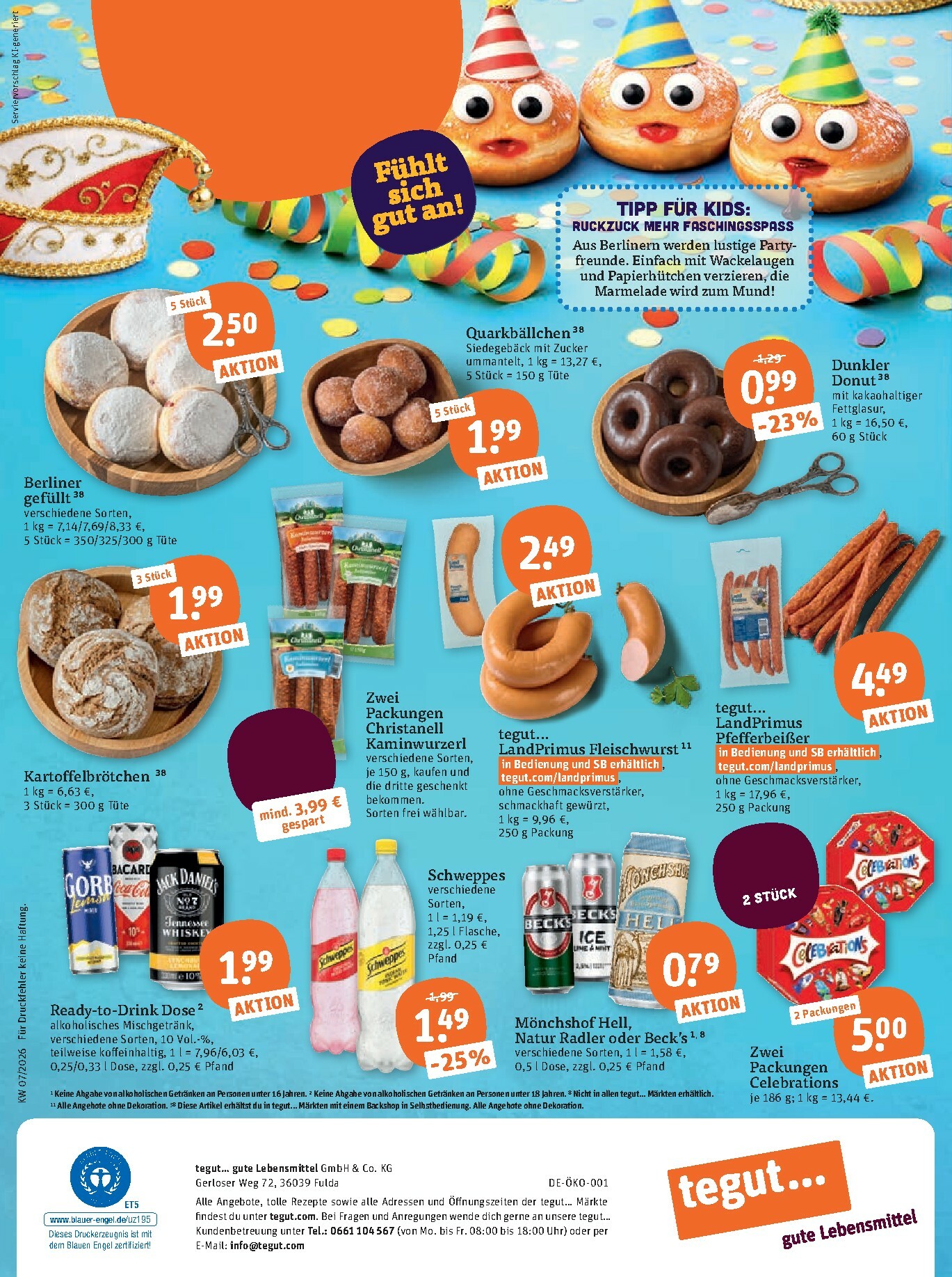 tegut - Tegut-Prospekt gültig vom 09.02.2026 bis 14.02.2026 - page: 23