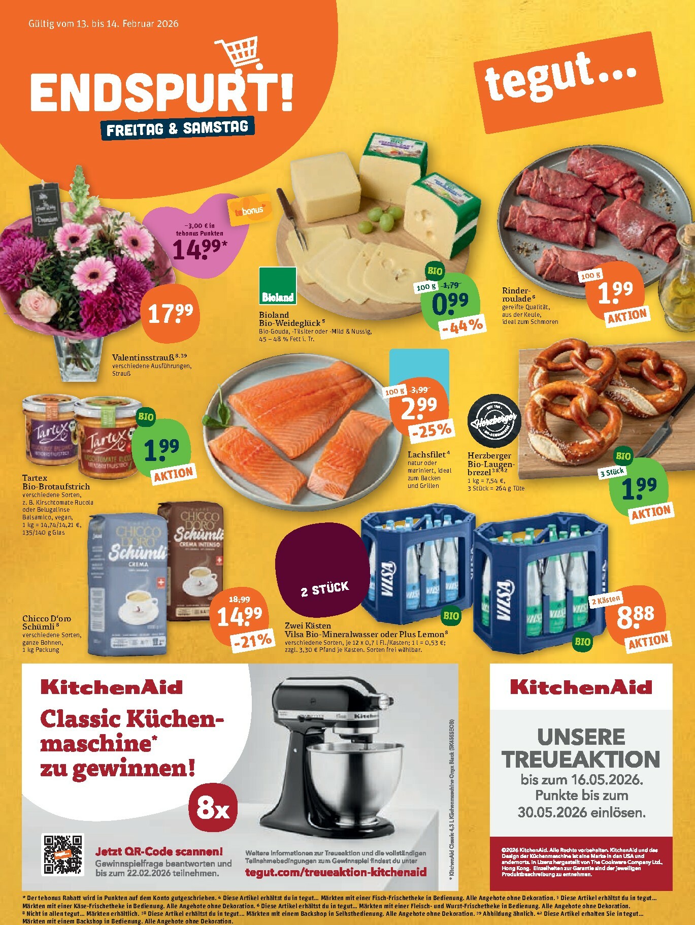 tegut - Tegut-Prospekt gültig vom 09.02.2026 bis 14.02.2026 - page: 1