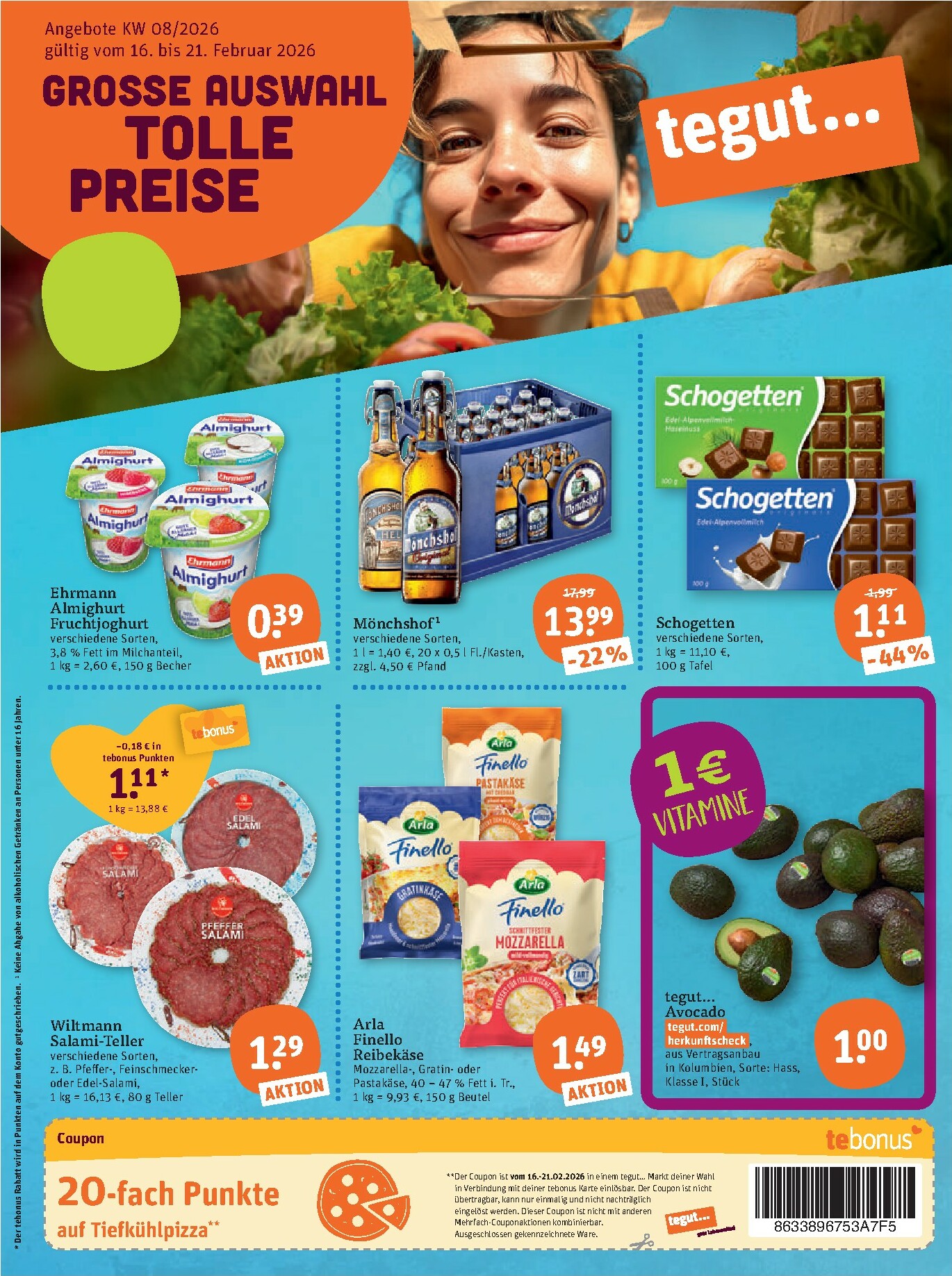 tegut - Tegut-Prospekt gültig vom 16.02.2026 bis 21.02.2026 - page: 3