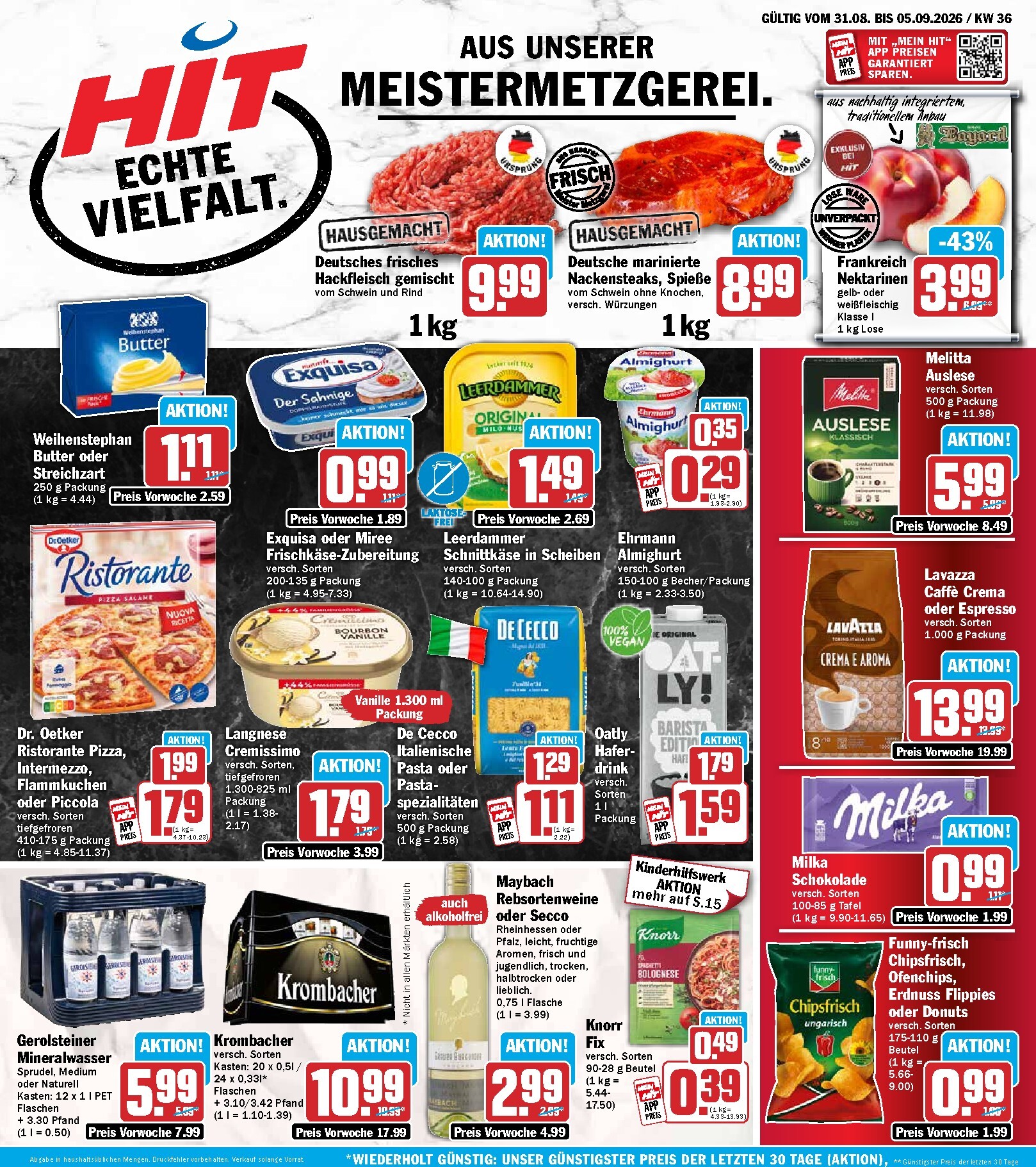 hit - Hit Prospekt nächste Woche – von Montag 31.08.2026 bis Samstag 05.09.2026