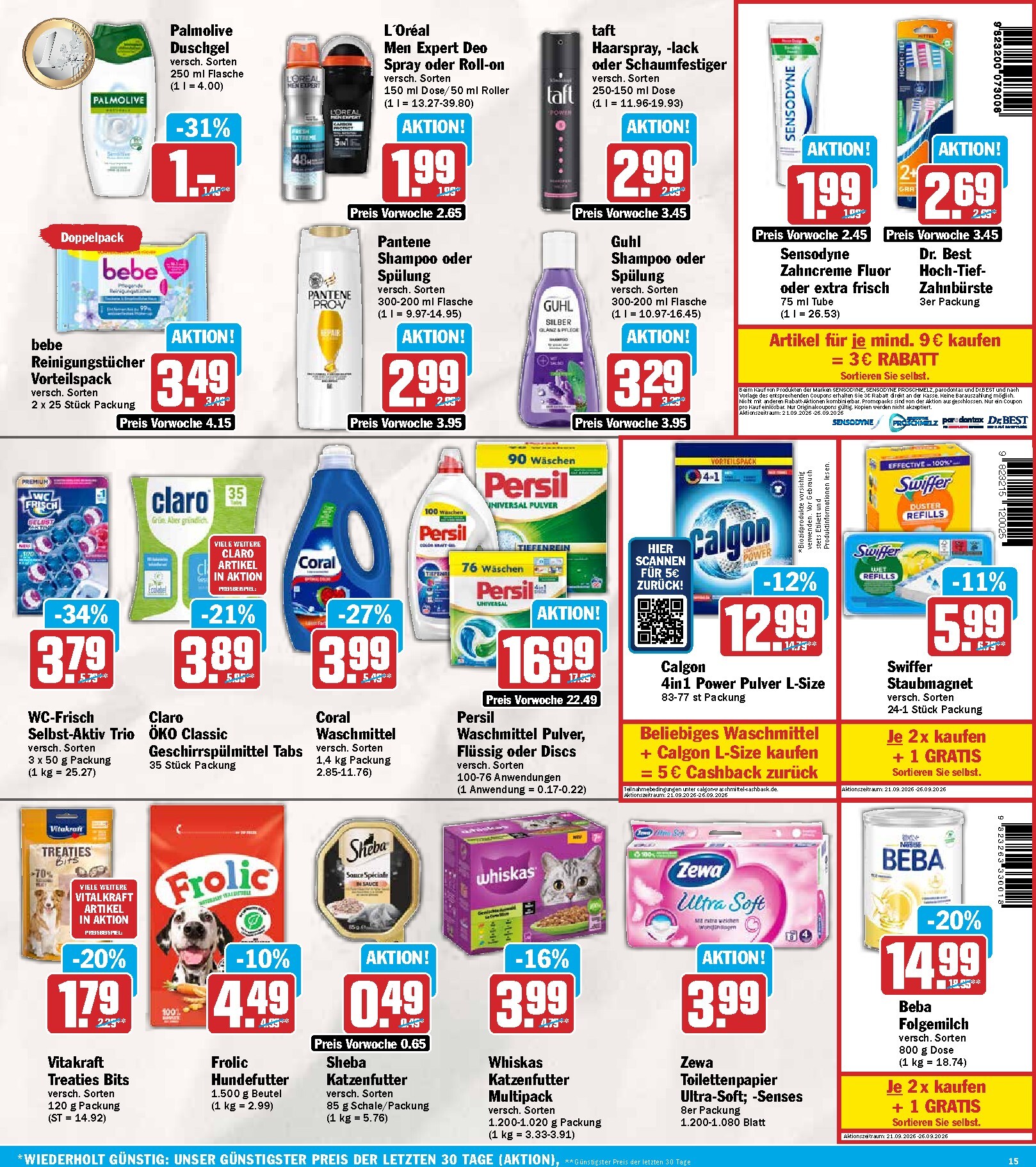 hit - Hit Prospekt nächste Woche – von Montag 21.09.2026 bis Samstag 26.09.2026 - page: 15