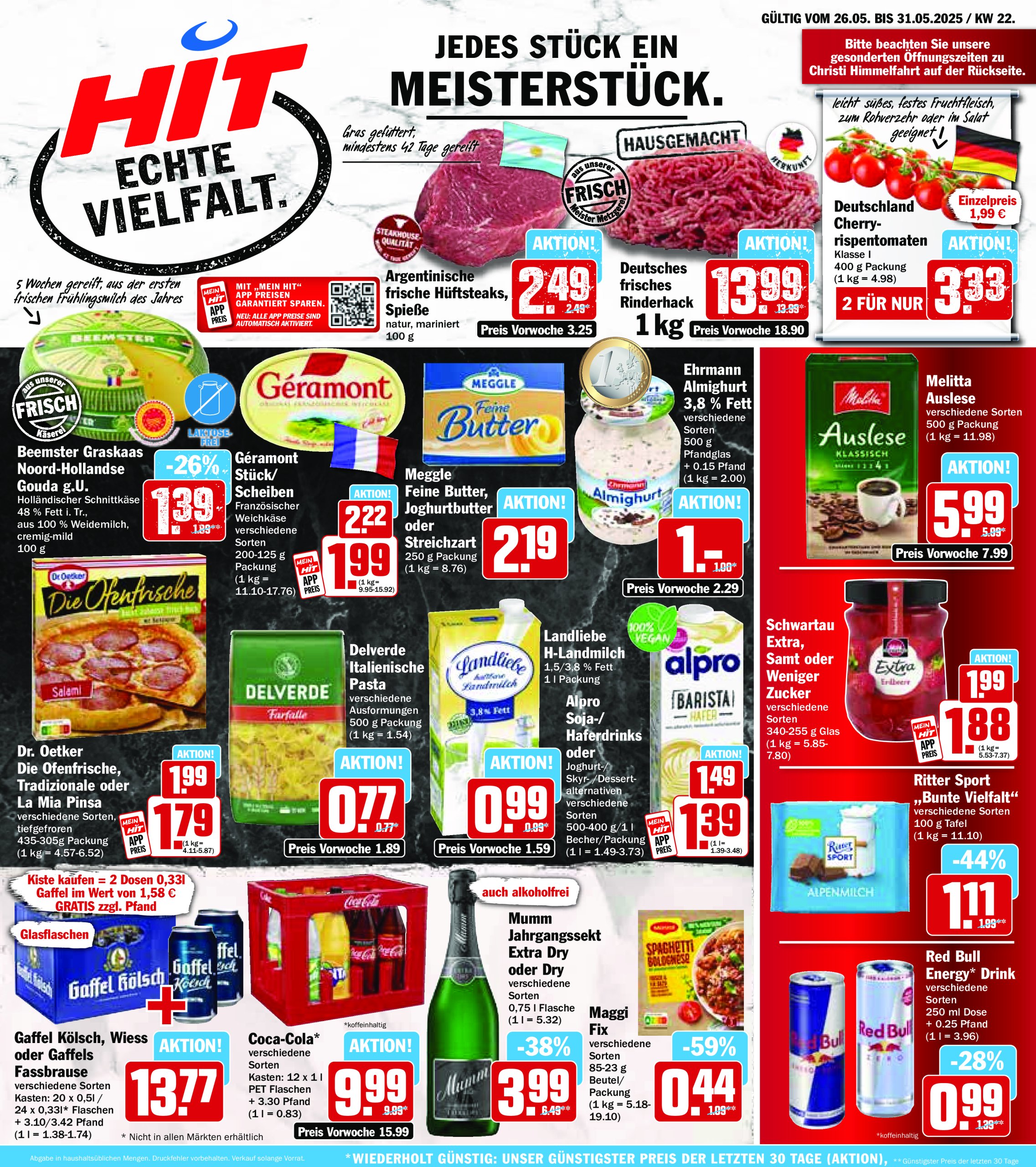 hit - Hit-Prospekt gültig von 26.05. bis 31.05.