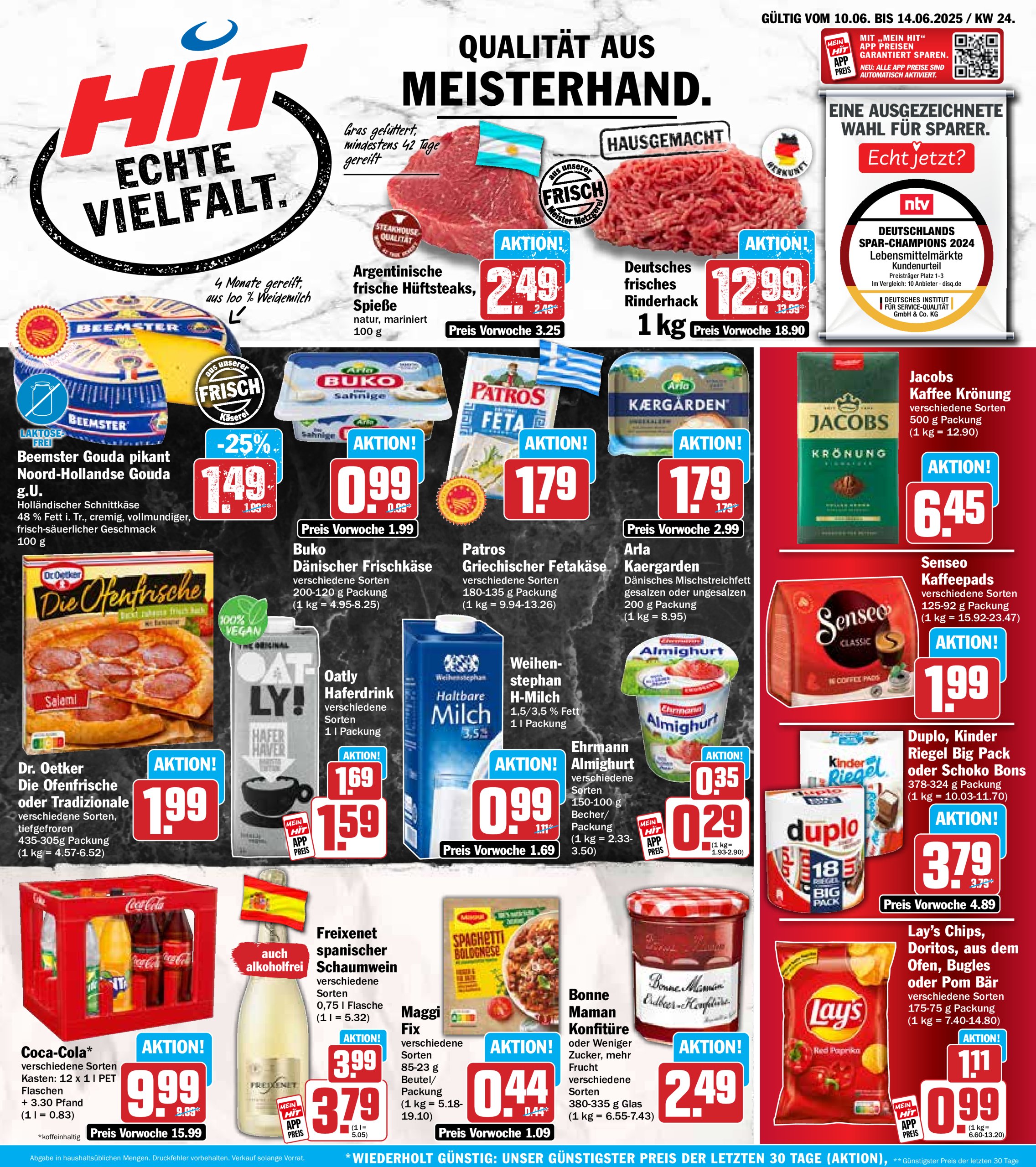 hit - Hit-Prospekt gültig vom 10.06. bis 14.06.