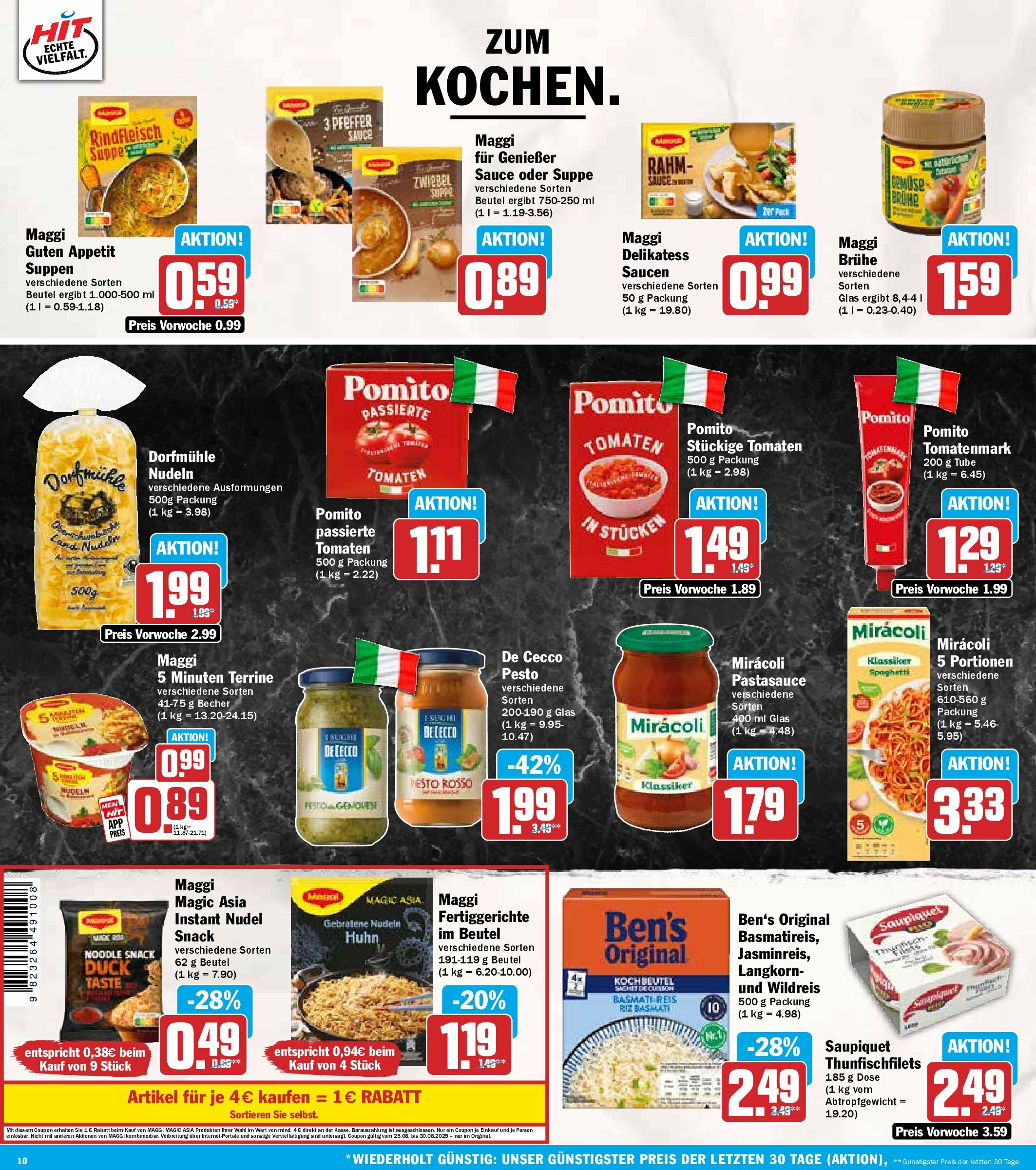 hit - Hit-Prospekt gültig vom 25.08. bis 30.08. - page: 10