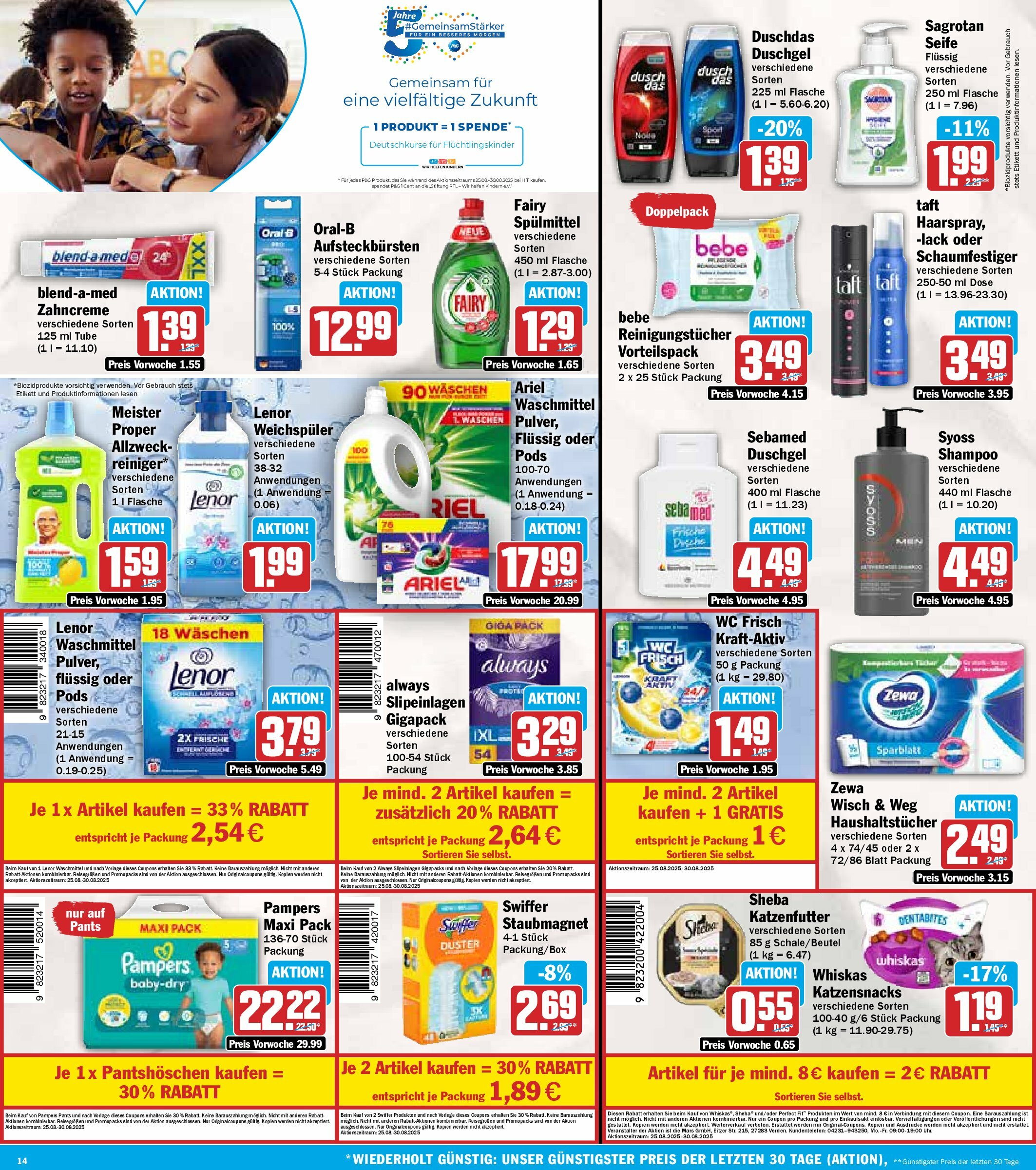 hit - Hit-Prospekt gültig vom 25.08. bis 30.08. - page: 14