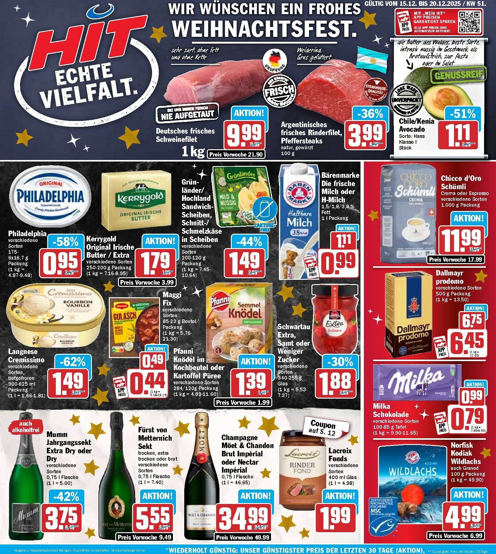 hit - Hit-Prospekt gültig vom 15.12. bis 20.12.