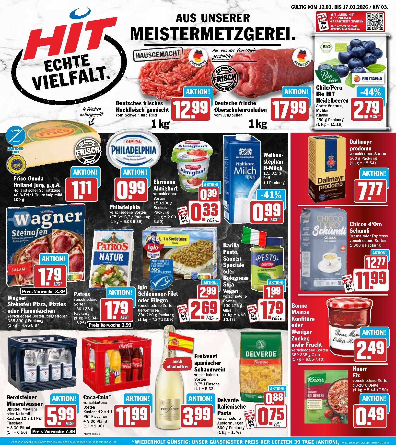 hit - Hit-Prospekt gültig vom 12.01. bis 17.01.