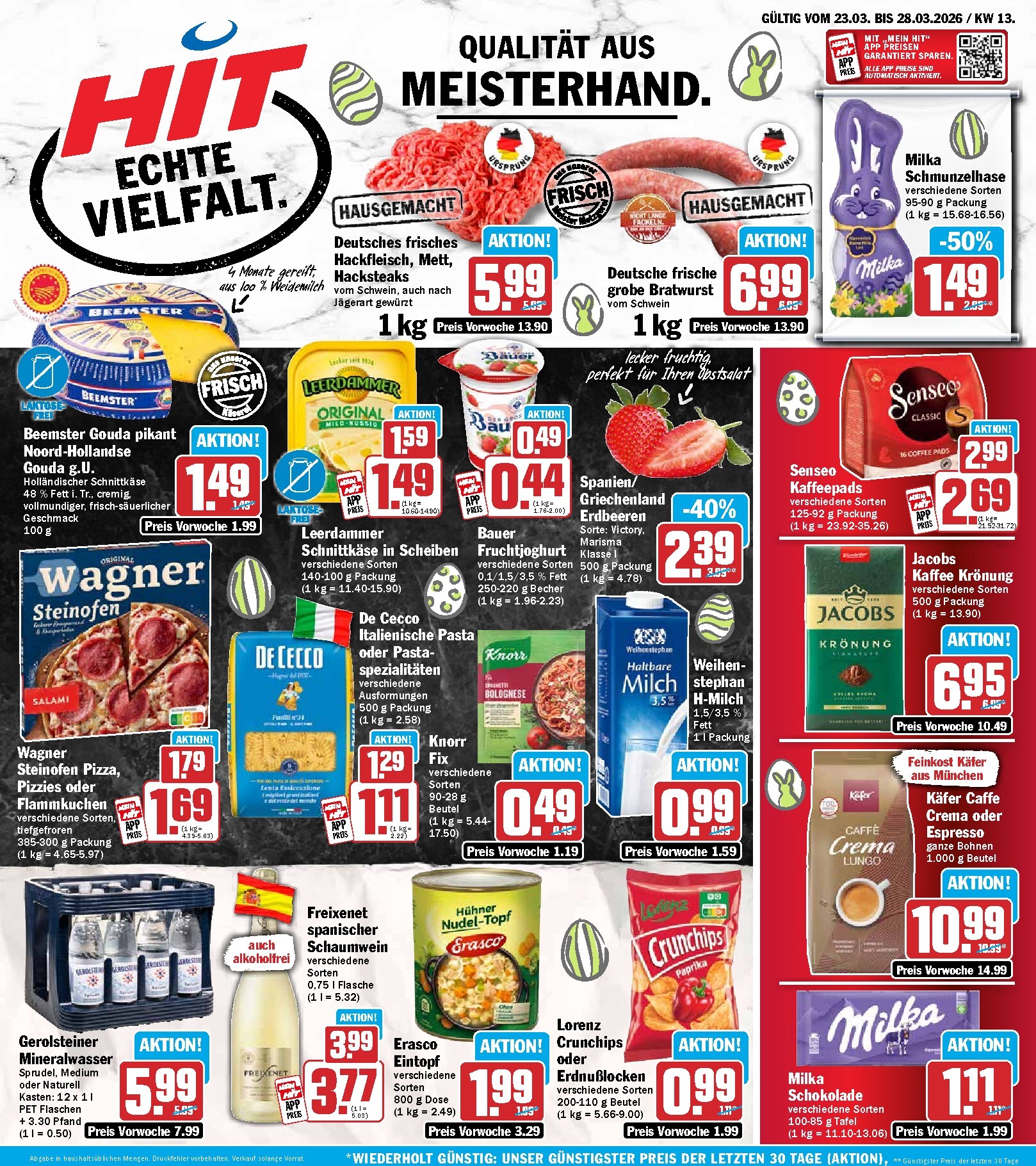 hit - Hit-Prospekt gültig vom 23.03.2026 bis 28.03.2026