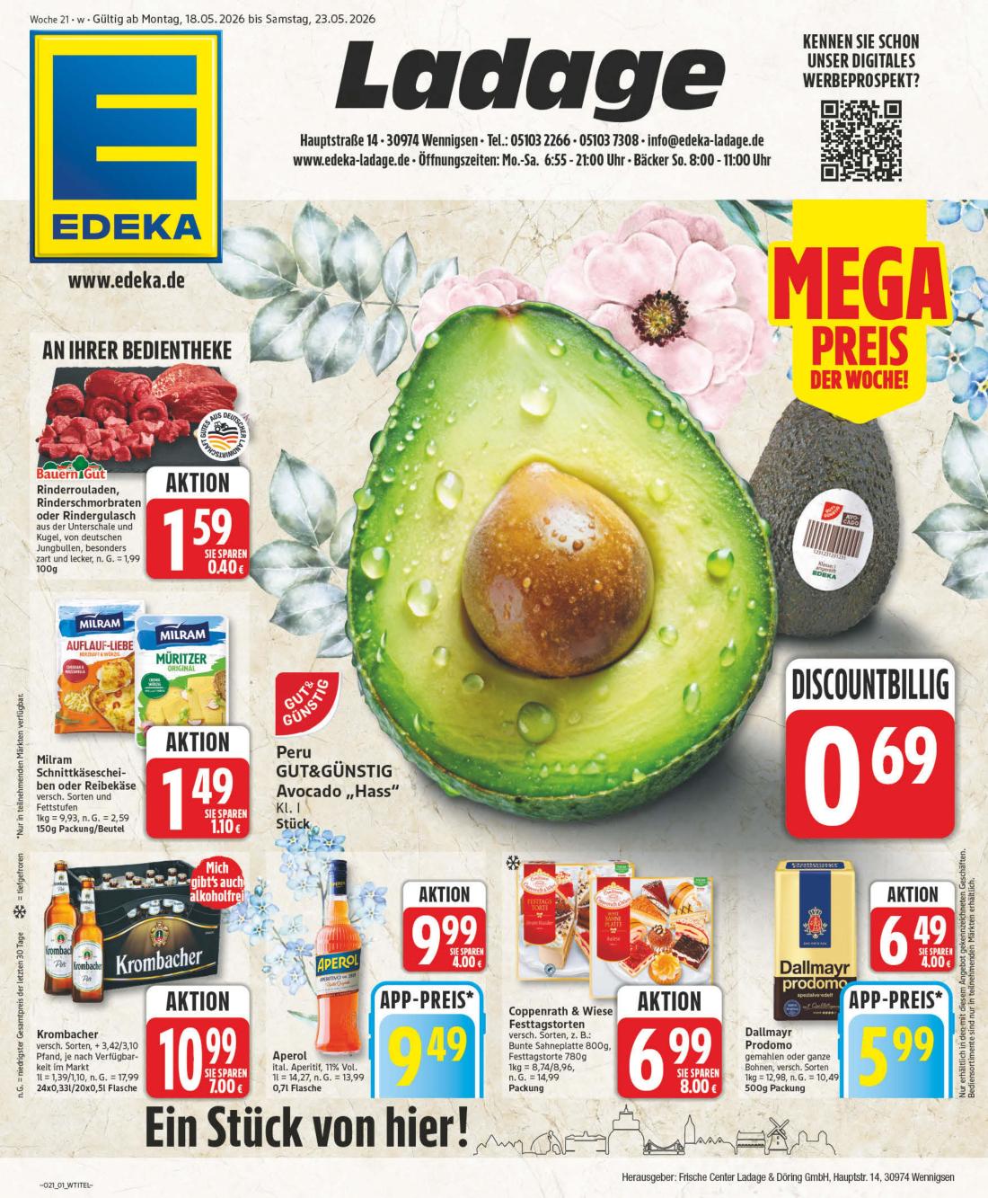 np - NP - Wennigsen Prospekt – von Montag 18.05.2026 bis Samstag 23.05.2026