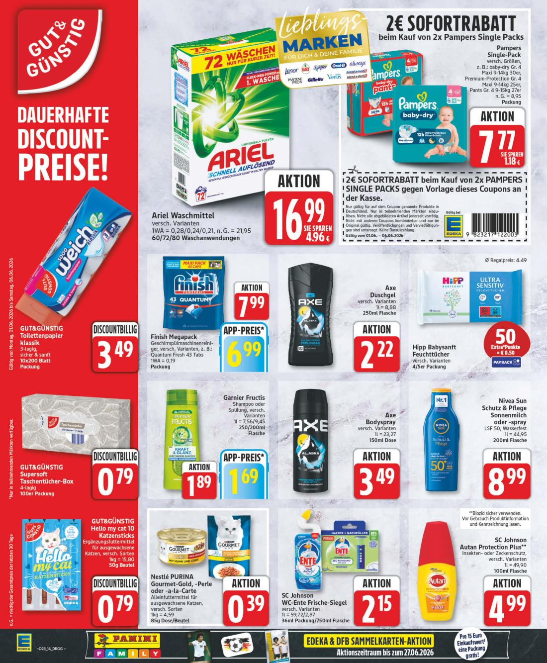 np - NP - Edeka - Ronnenberg Prospekt – von Montag 01.06.2026 bis Samstag 06.06.2026 - page: 14