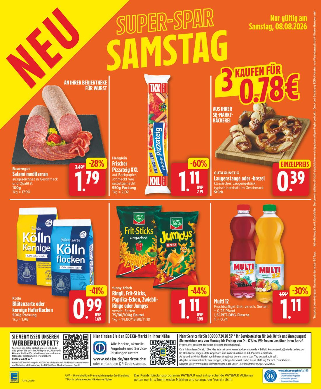 np - NP - Ronnenberg Prospekt nächste Woche – von Montag 03.08.2026 bis Samstag 08.08.2026 - page: 20