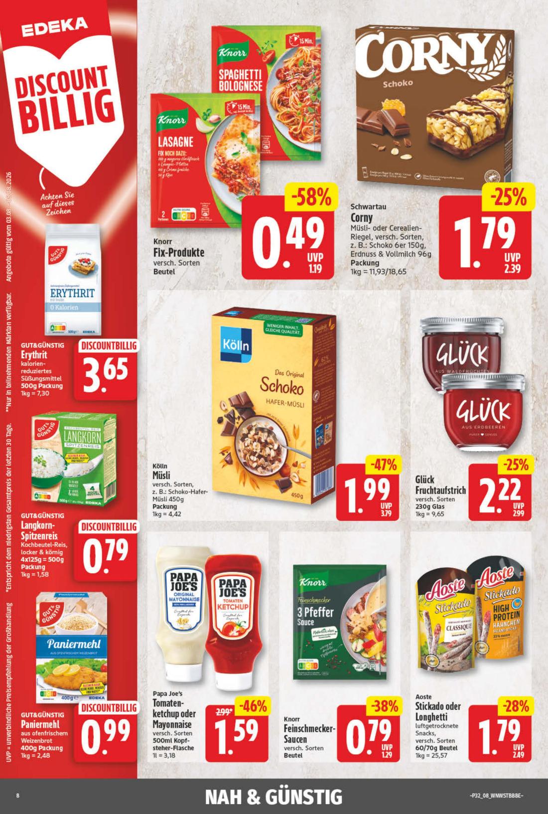 np - NP - Hessisch Oldendorf, Wennigsen Prospekt nächste Woche – von Montag 03.08.2026 bis Samstag 08.08.2026 - page: 8