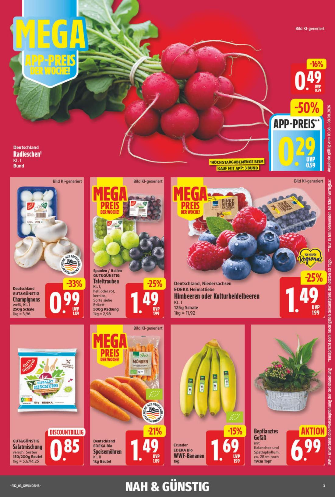 np - NP - Hessisch Oldendorf, Wennigsen Prospekt nächste Woche – von Montag 03.08.2026 bis Samstag 08.08.2026 - page: 3