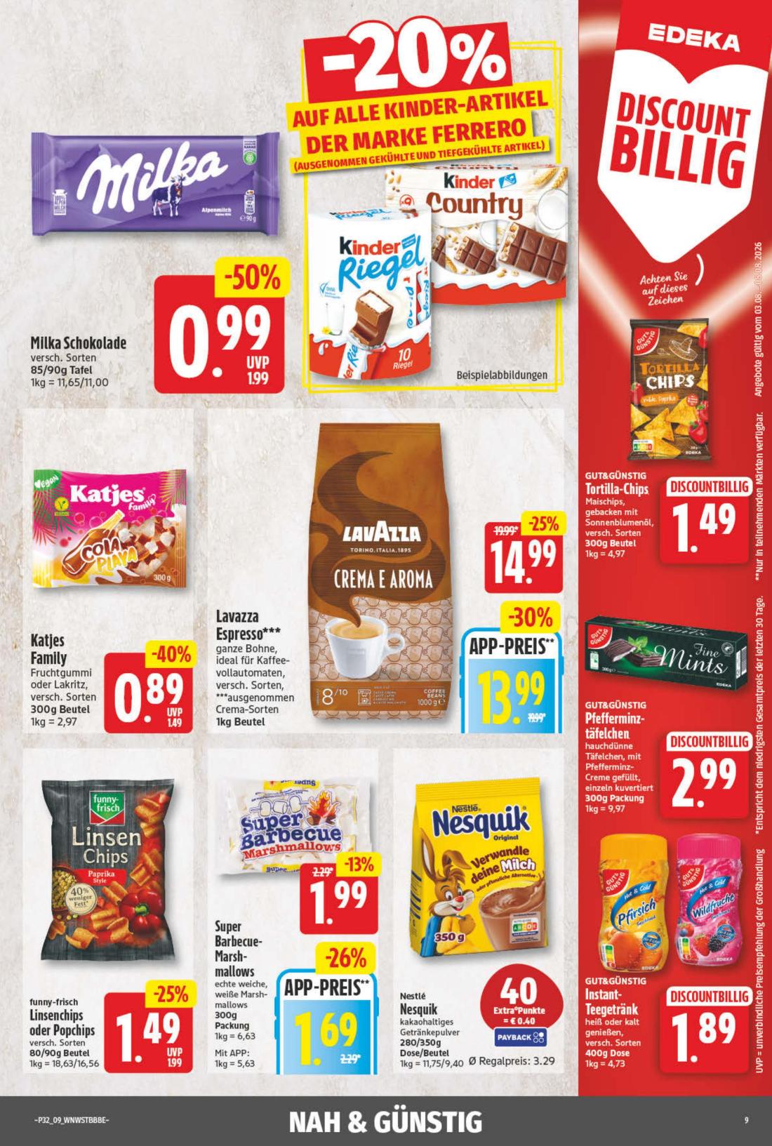 np - NP - Hessisch Oldendorf, Wennigsen Prospekt nächste Woche – von Montag 03.08.2026 bis Samstag 08.08.2026 - page: 9
