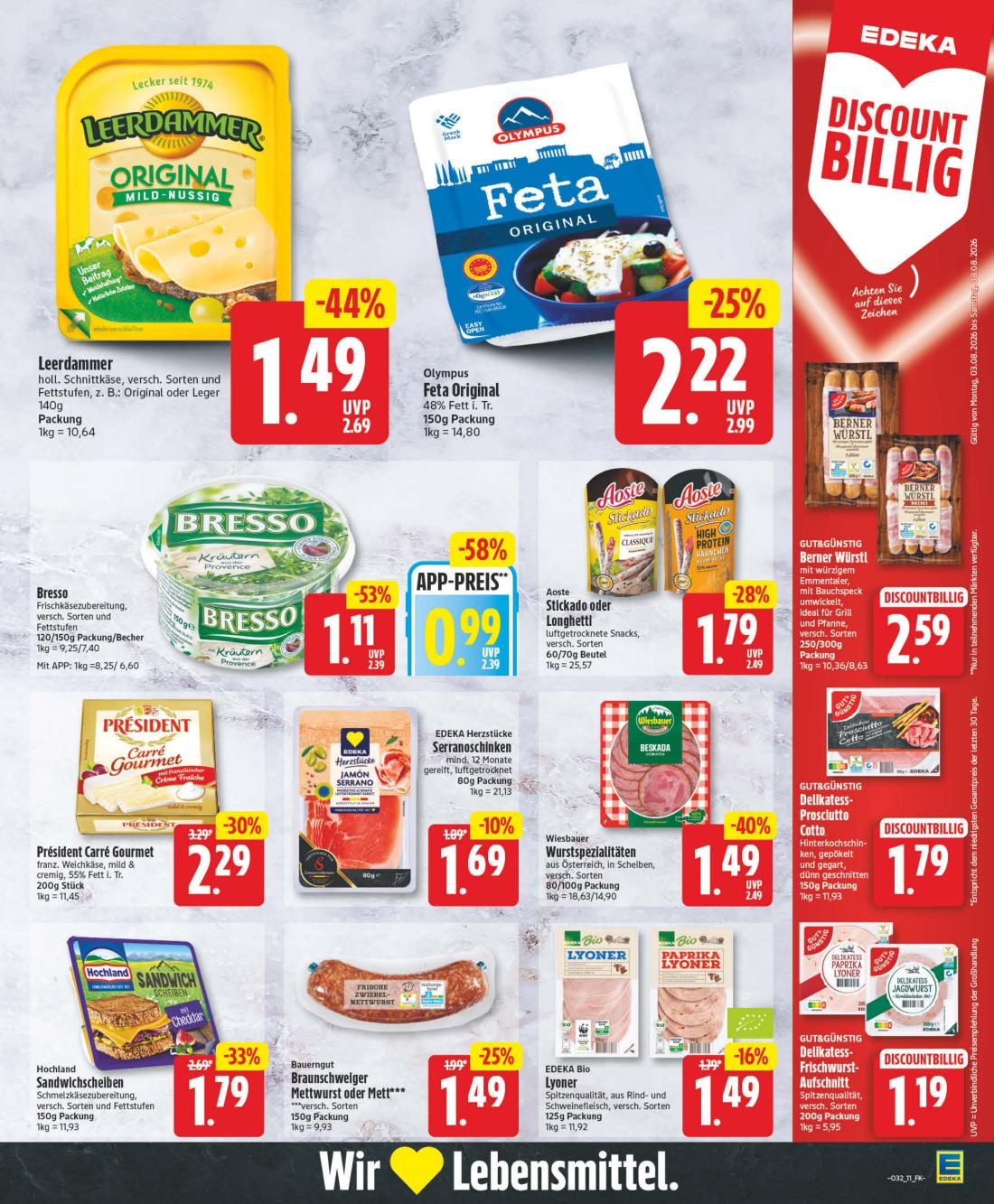 np - NP - Wennigsen Prospekt nächste Woche – von Montag 03.08.2026 bis Samstag 08.08.2026 - page: 11