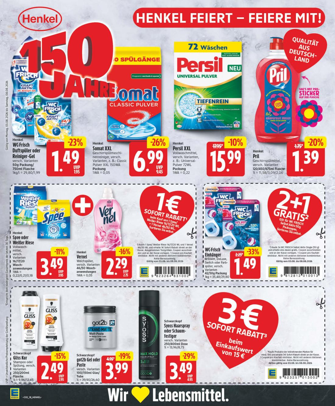 np - NP - Wennigsen Prospekt nächste Woche – von Montag 03.08.2026 bis Samstag 08.08.2026 - page: 18