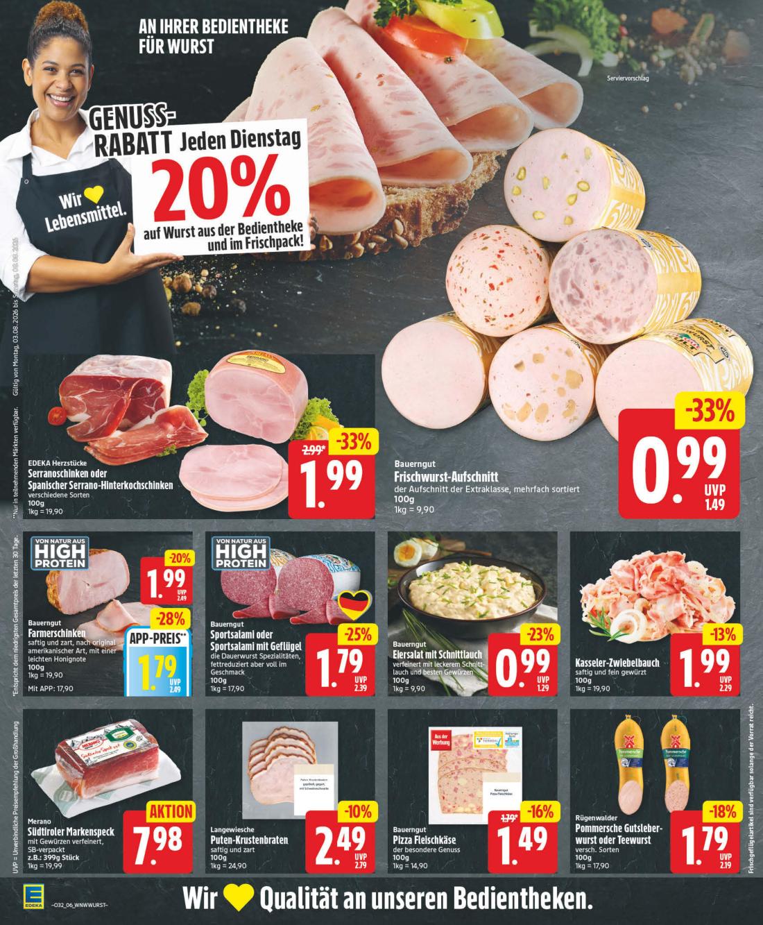 np - NP - Wennigsen Prospekt nächste Woche – von Montag 03.08.2026 bis Samstag 08.08.2026 - page: 6