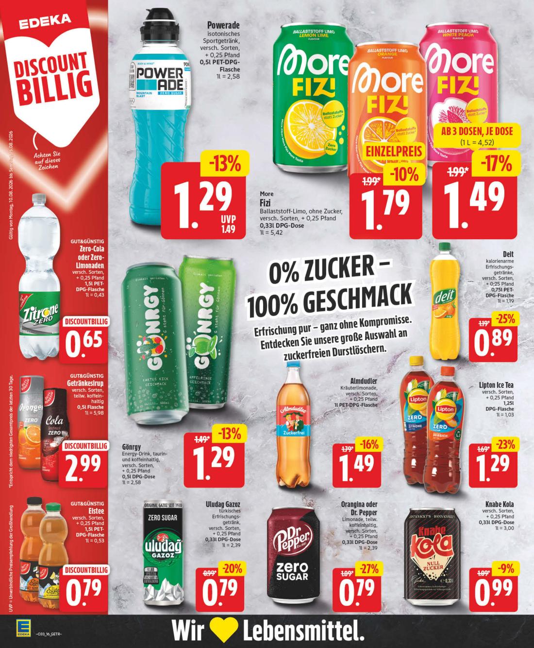 np - NP - Wennigsen Prospekt nächste Woche – von Montag 10.08.2026 bis Samstag 15.08.2026 - page: 16
