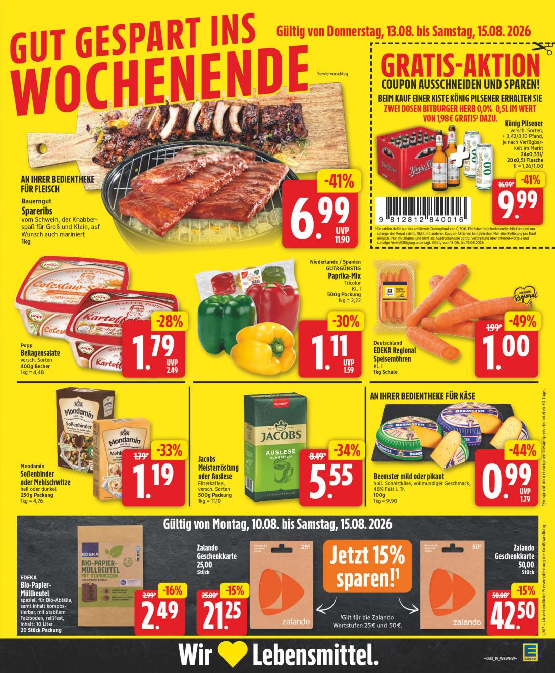 np - NP - Ronnenberg Prospekt nächste Woche – von Montag 10.08.2026 bis Samstag 15.08.2026 - page: 19