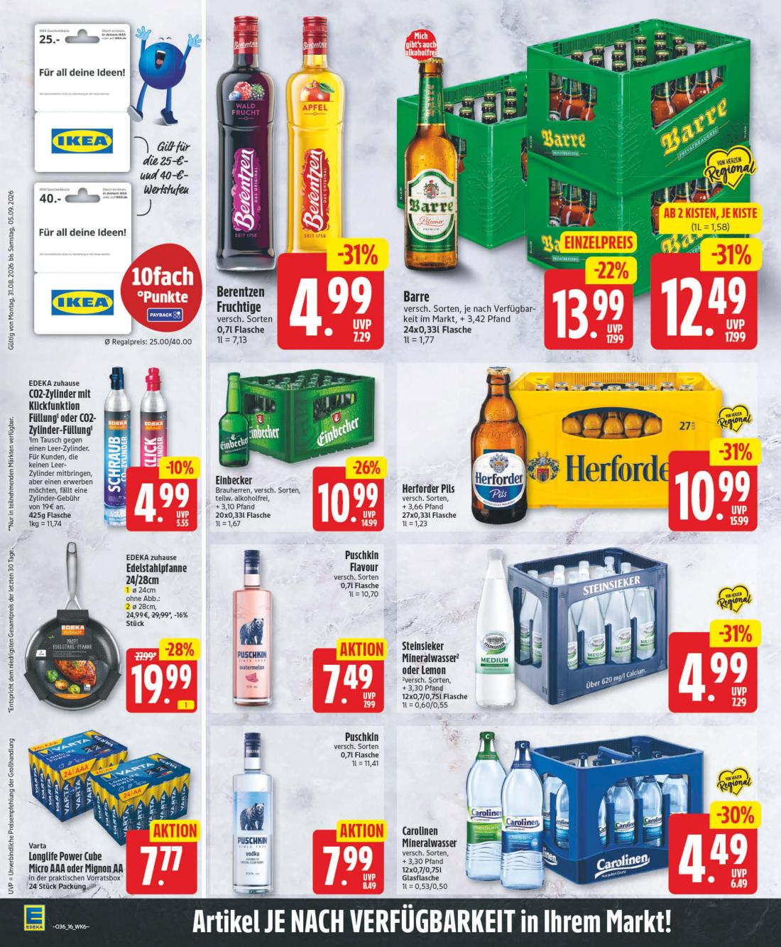 np - NP - Hessisch Oldendorf Prospekt nächste Woche – von Montag 31.08.2026 bis Samstag 05.09.2026 - page: 18