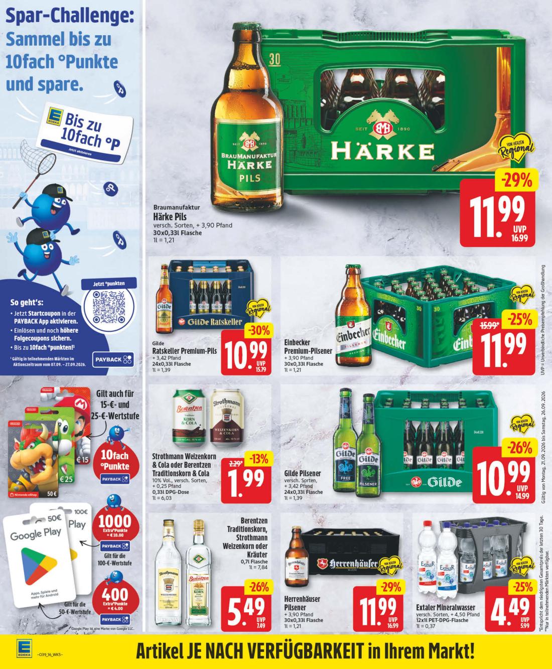 np - NP - Gehrden Prospekt nächste Woche – von Montag 21.09.2026 bis Samstag 26.09.2026 - page: 16