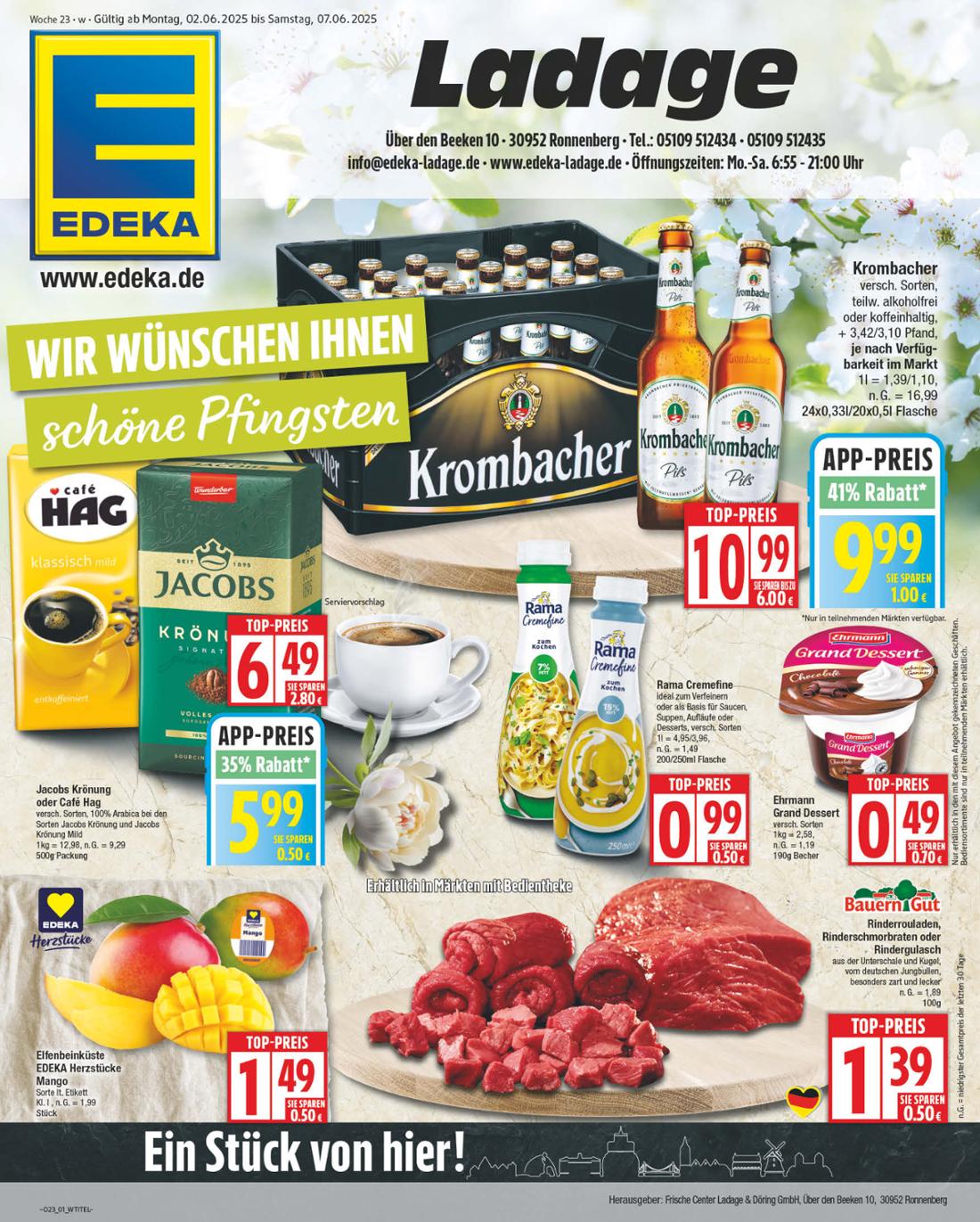 np - NP - Edeka - Ronnenberg-Prospekt gültig von 02.06. bis 07.06.