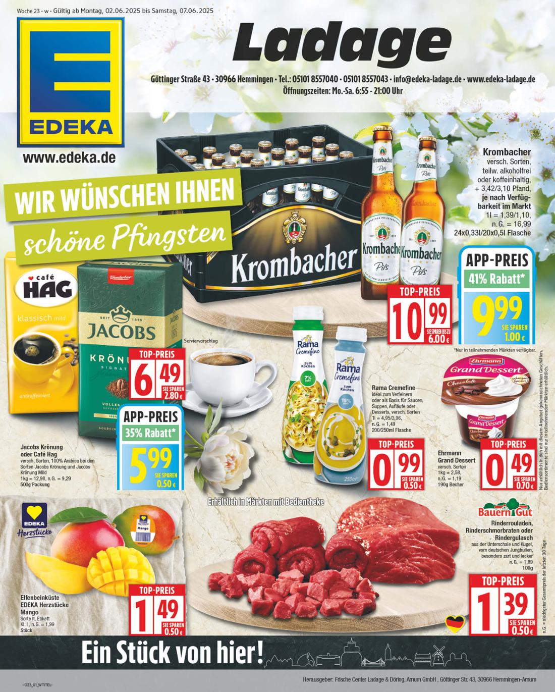 np - NP - Edeka - Hemmingen-Prospekt gültig von 02.06. bis 07.06.