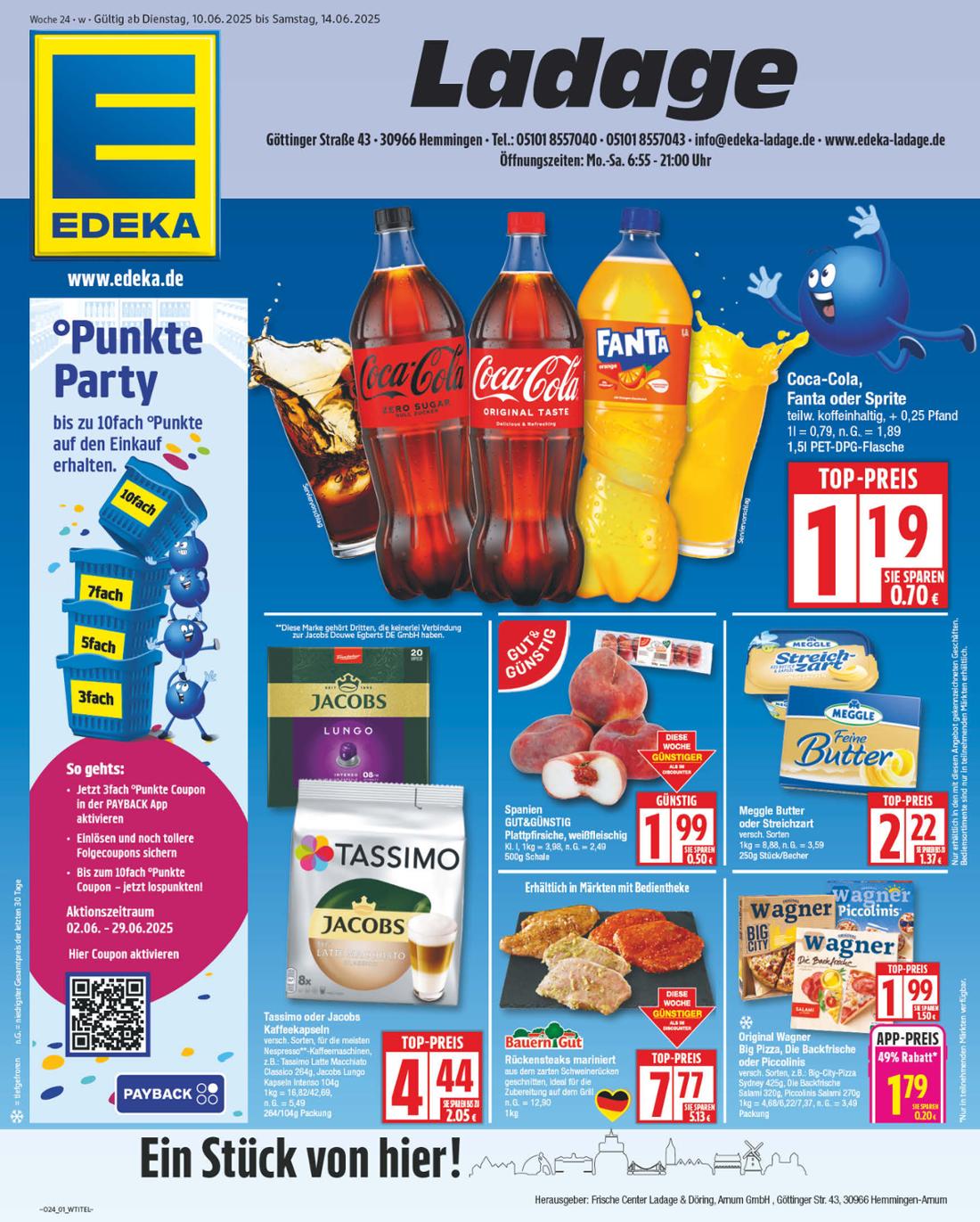 np - NP - Edeka - Hemmingen-Prospekt gültig vom 10.06. bis 14.06.