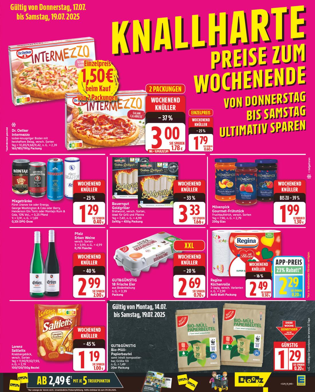 np - Edeka - ladage-Prospekt gültig vom 14.07. bis 19.07. - page: 15