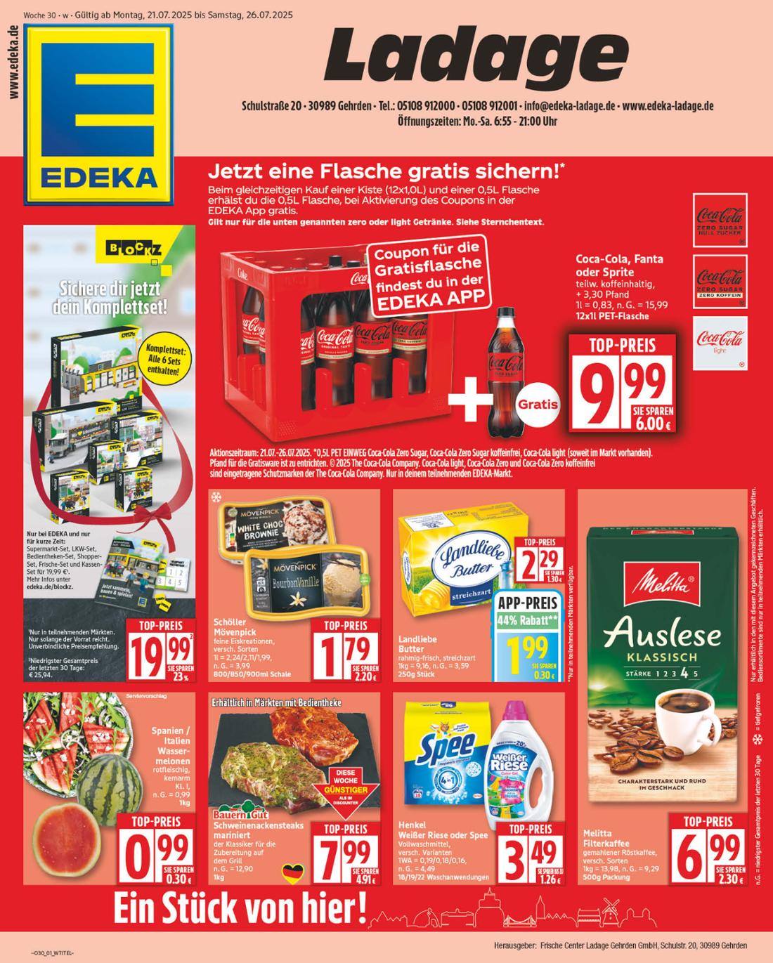 np - NP - Edeka - Gehrden-Prospekt gültig vom 21.07. bis 26.07.