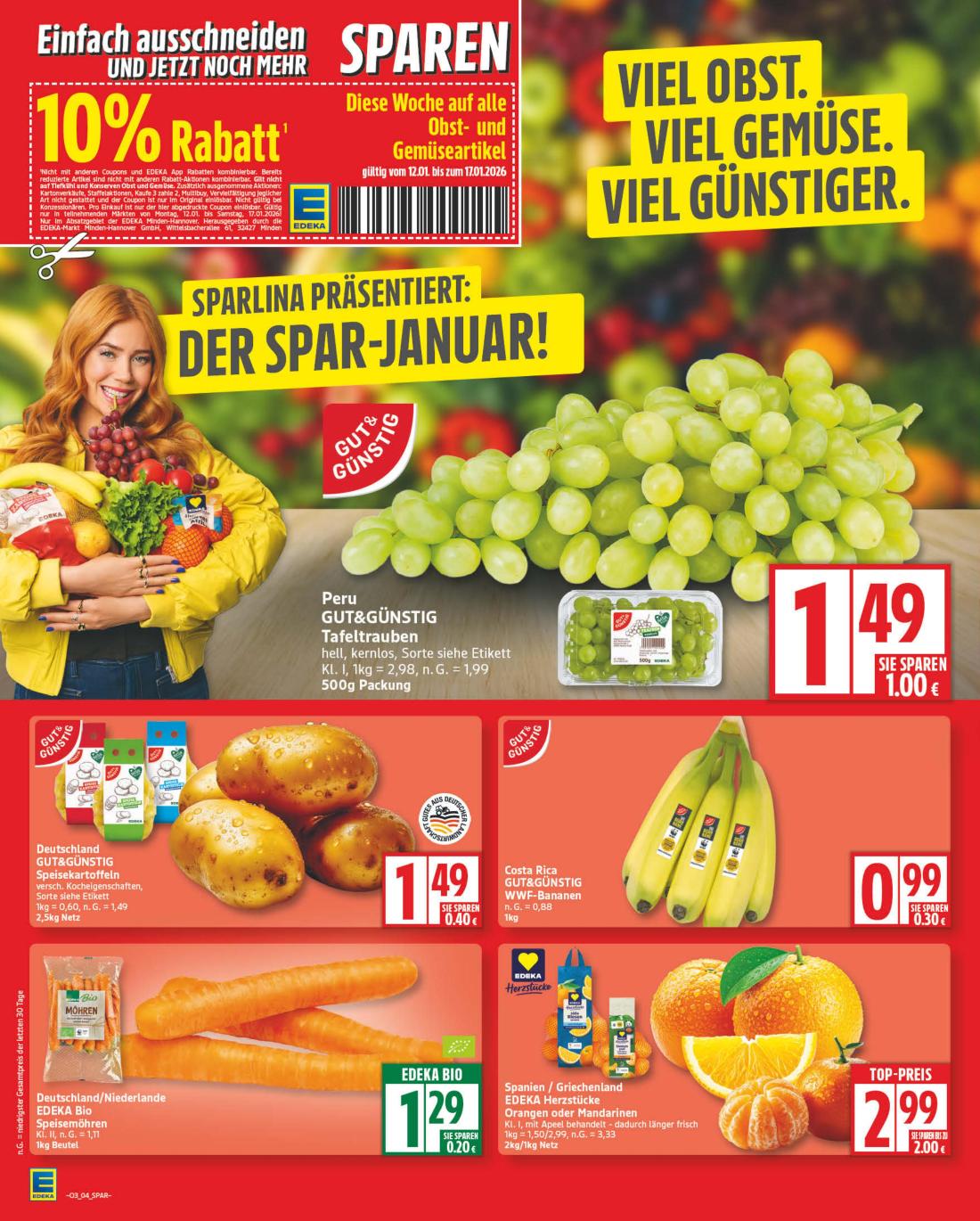 np - NP - Edeka - Hemmingen-Prospekt gültig vom 12.01. bis 17.01. - page: 4