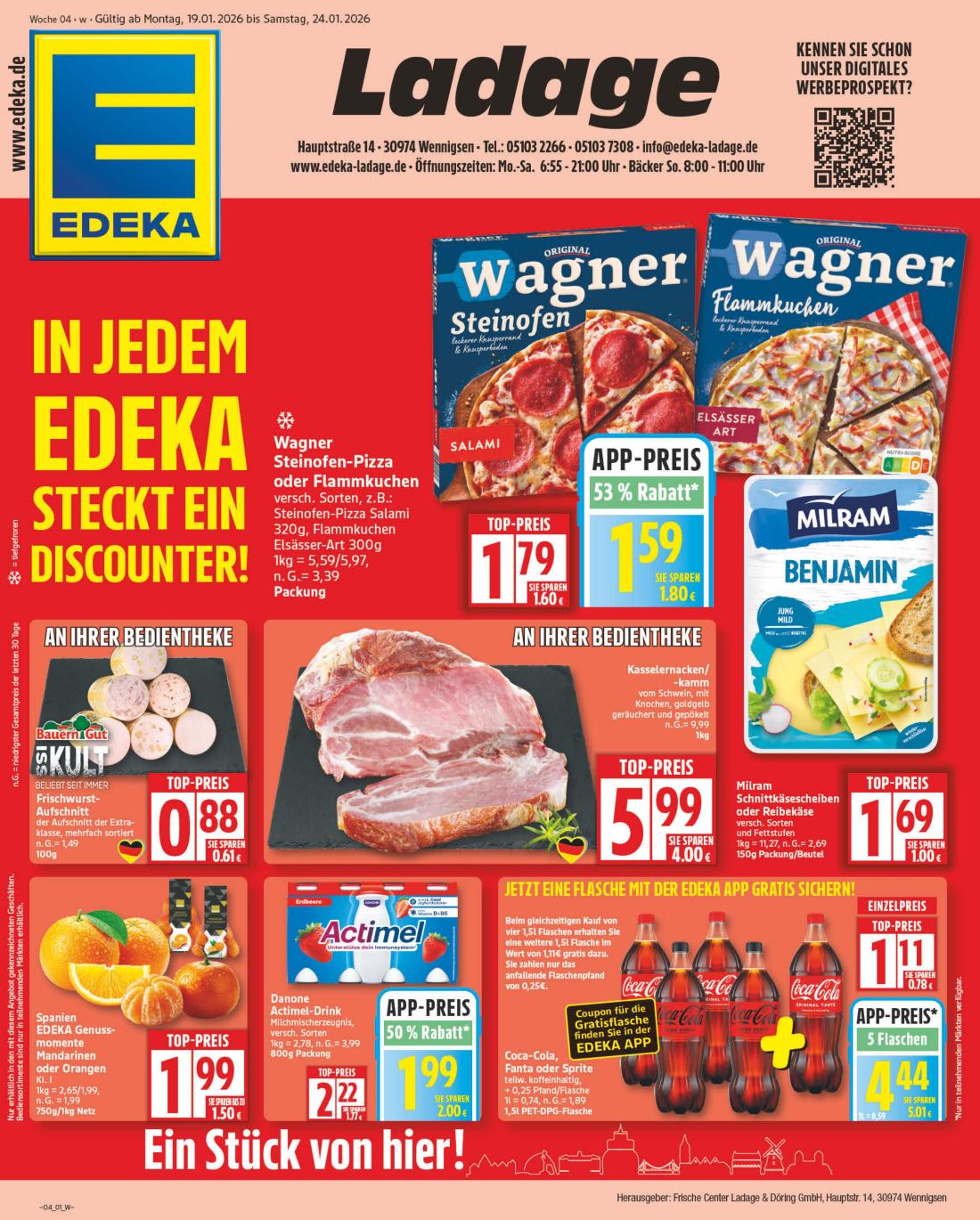 np - NP - Edeka - Wenningsen-Prospekt gültig vom 19.01. bis 24.01.