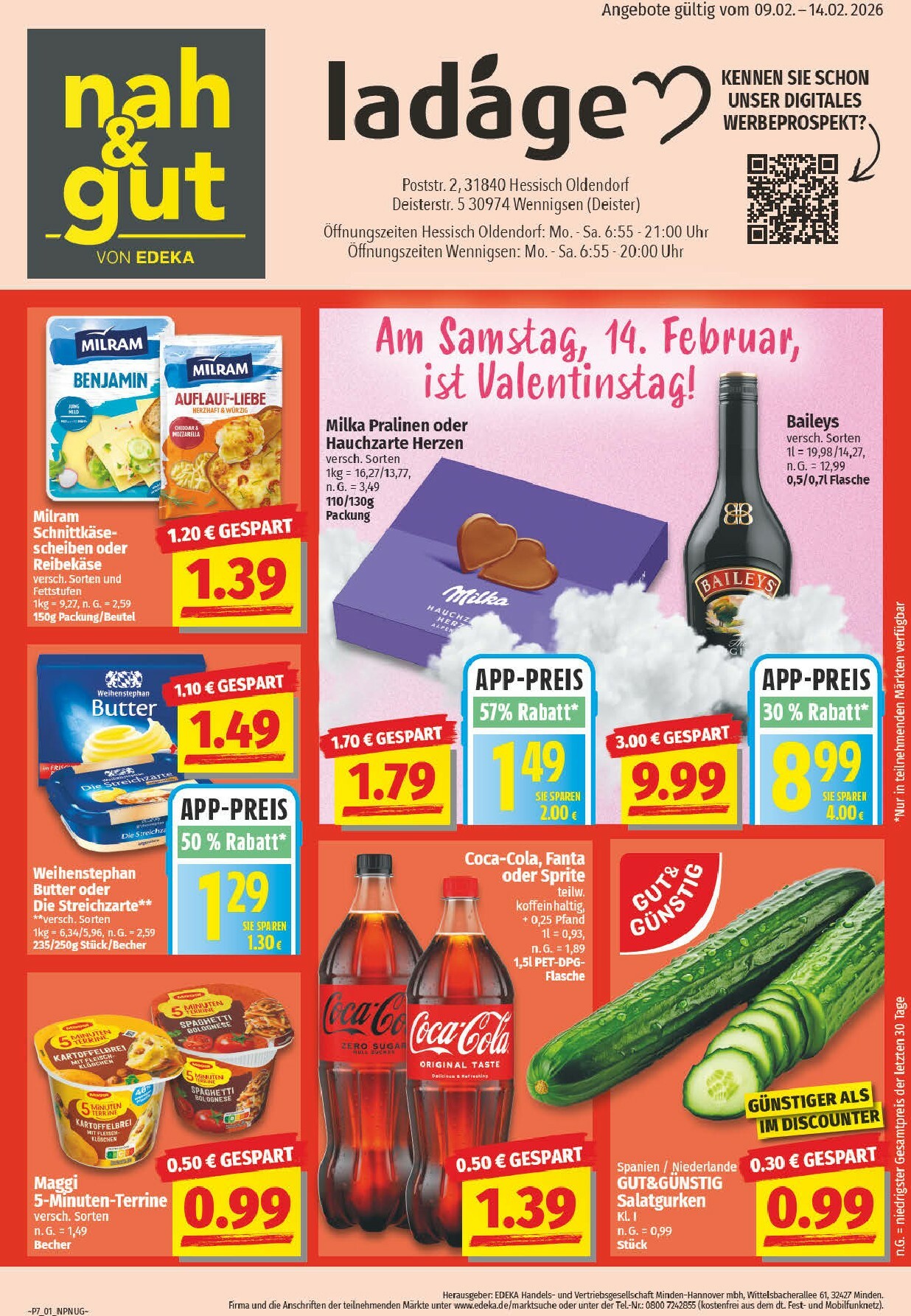 np - NP - nah & gut-Prospekt gültig vom 09.02.2026 bis 14.02.2026
