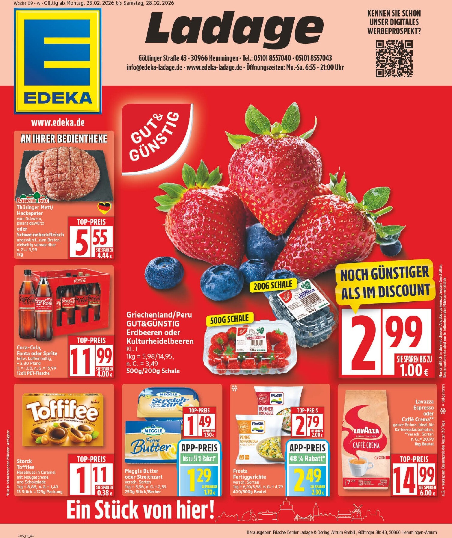 np - NP - Edeka - Hemmingen-Prospekt gültig vom 23.02.2026 bis 28.02.2026