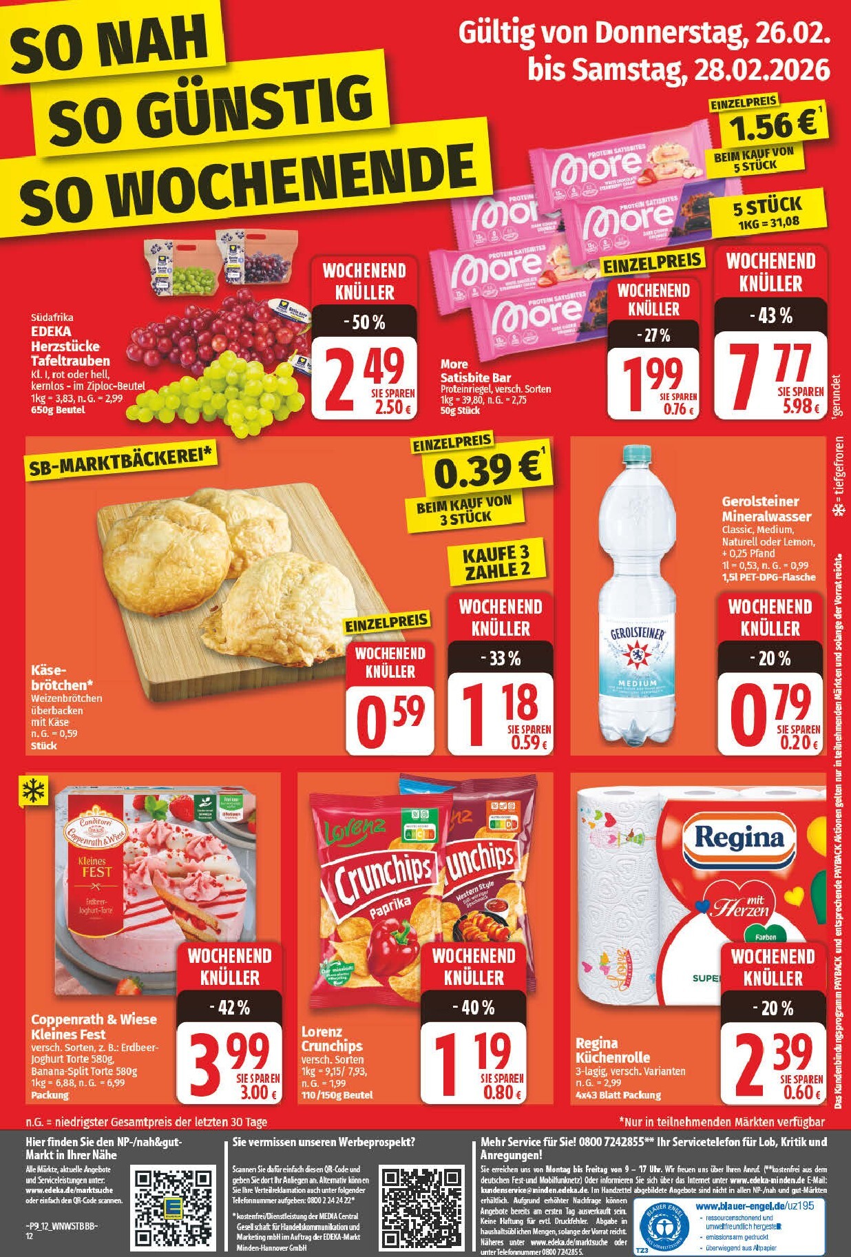 np - NP - nah & gut - Wenningsen, Hessisch Oldendorf-Prospekt gültig vom 23.02.2026 bis 28.02.2026 - page: 12