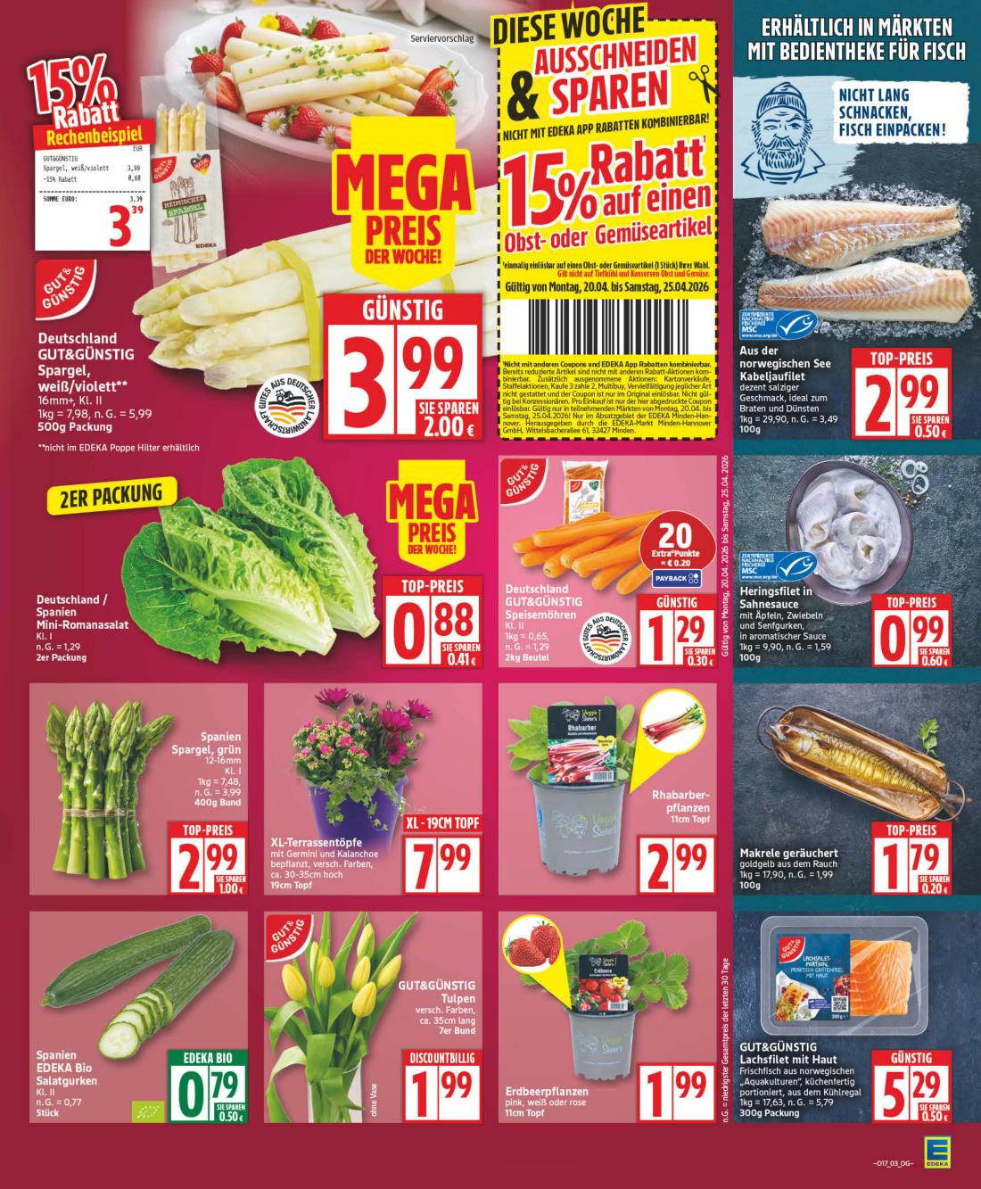 np - NP - Ronnenberg Prospekt nächste Woche – von Montag 20.04.2026 bis Samstag 25.04.2026 - page: 3