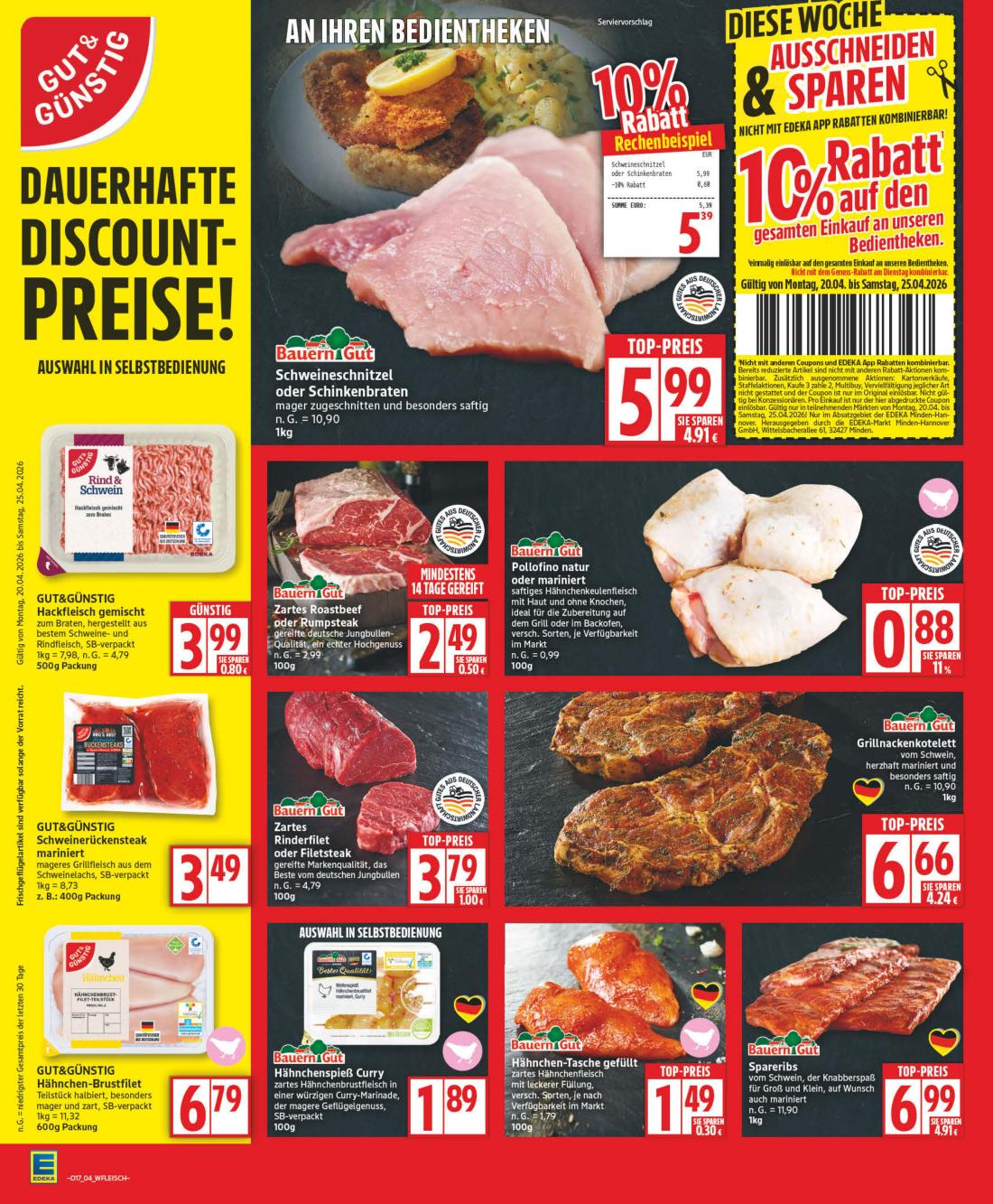 np - NP - Wennigsen Prospekt nächste Woche – von Montag 20.04.2026 bis Samstag 25.04.2026 - page: 4