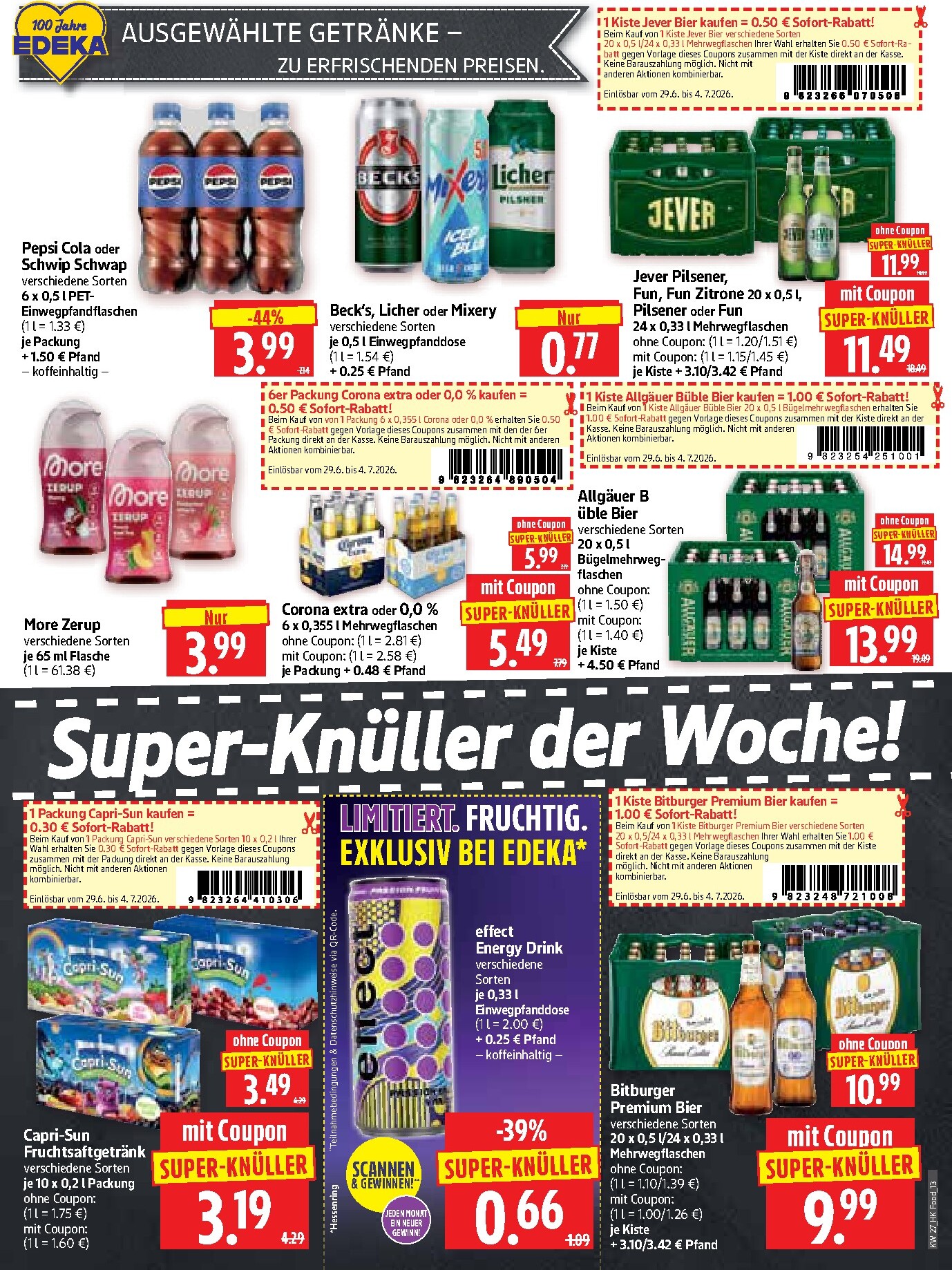 herkules - Herkules - Lebensmittel Prospekt nächste Woche – von Montag 29.06.2026 bis Samstag 04.07.2026 - page: 13