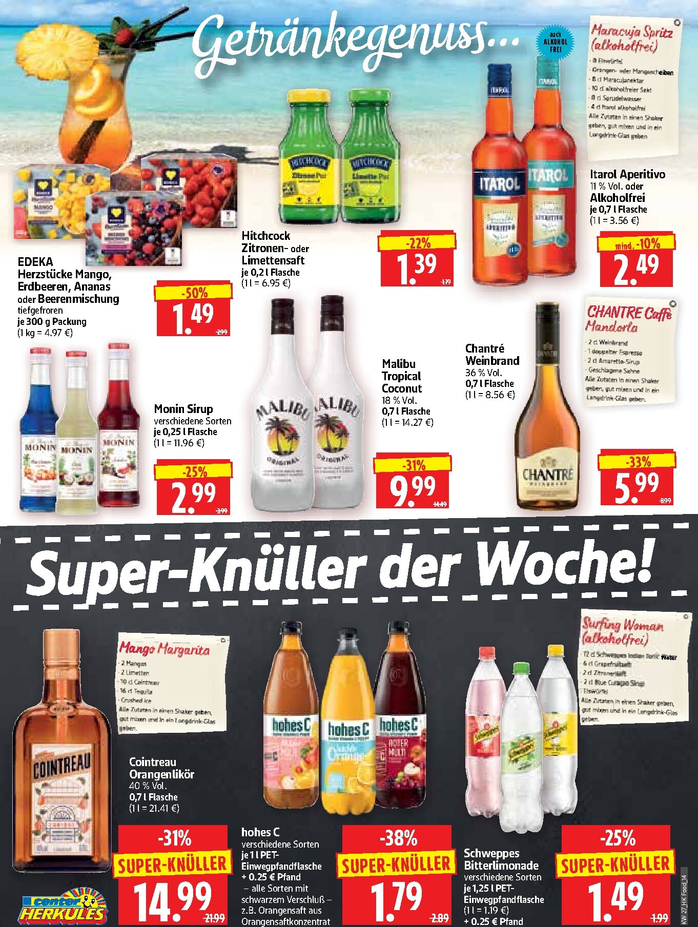 herkules - Herkules - Lebensmittel Prospekt nächste Woche – von Montag 29.06.2026 bis Samstag 04.07.2026 - page: 14