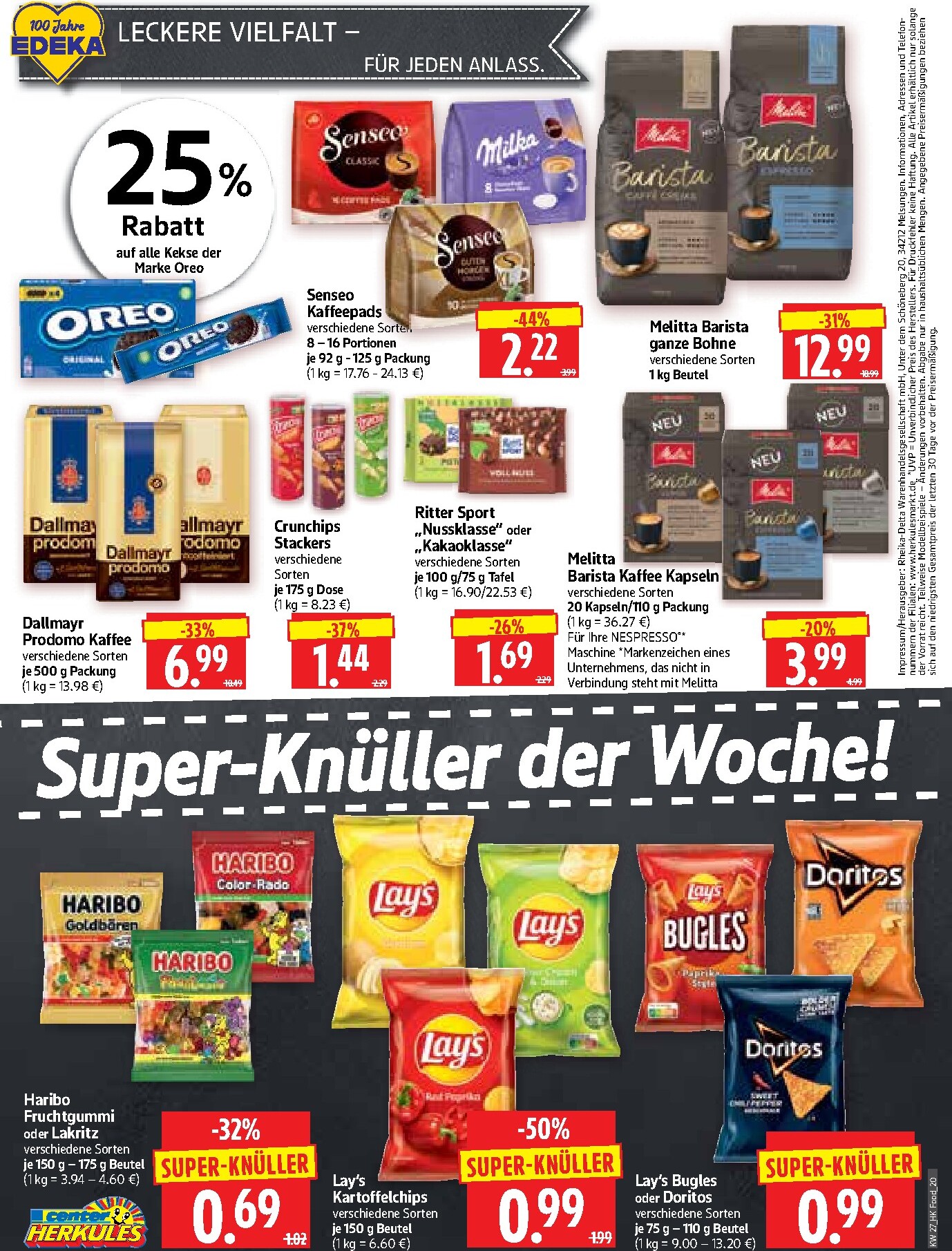 herkules - Herkules - Lebensmittel Prospekt nächste Woche – von Montag 29.06.2026 bis Samstag 04.07.2026 - page: 20