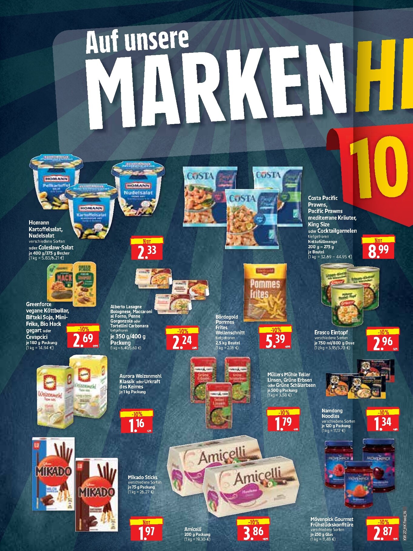 herkules - Herkules - Lebensmittel Prospekt nächste Woche – von Montag 29.06.2026 bis Samstag 04.07.2026 - page: 16