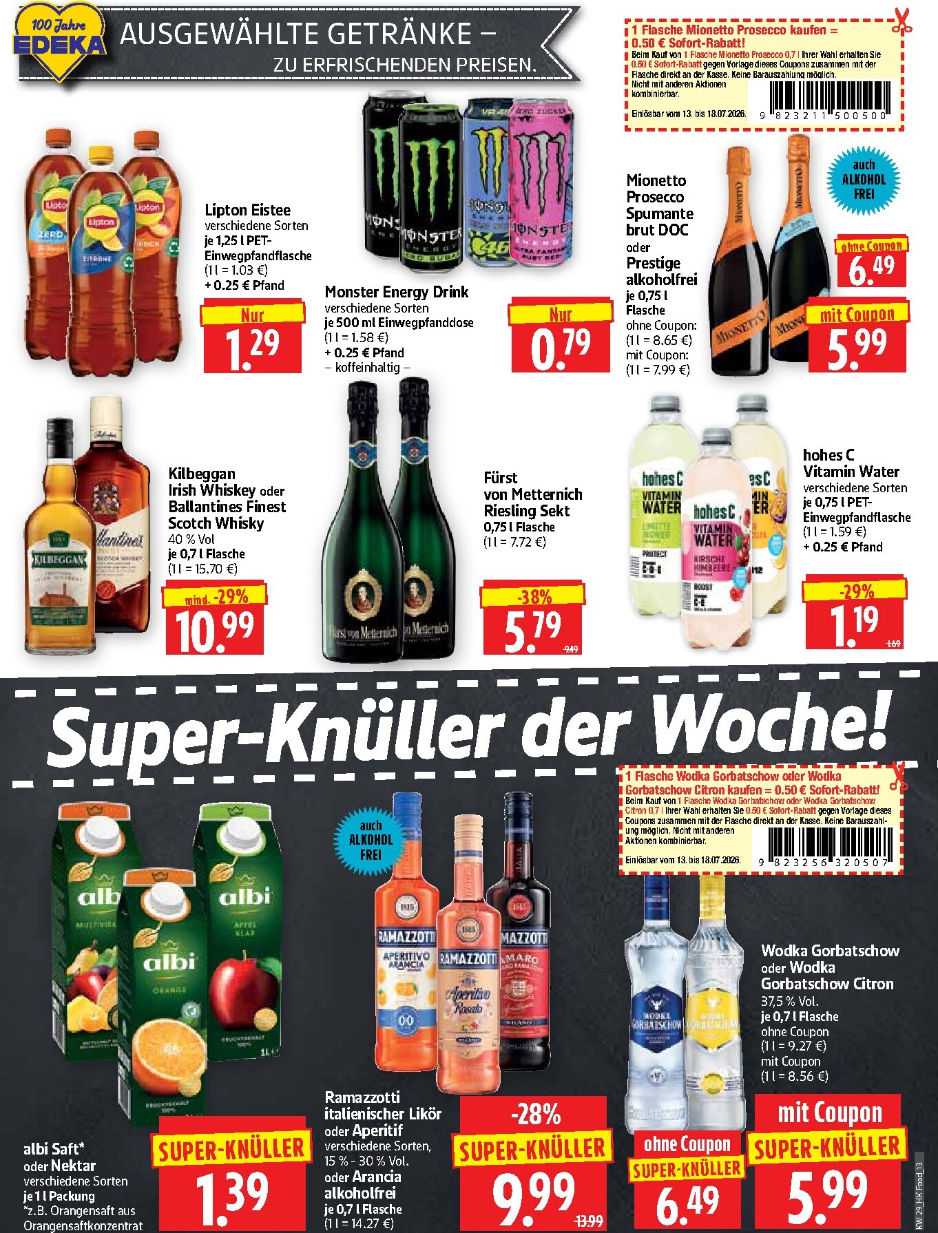 herkules - Herkules - Lebensmittel Prospekt nächste Woche – von Montag 13.07.2026 bis Samstag 18.07.2026 - page: 13