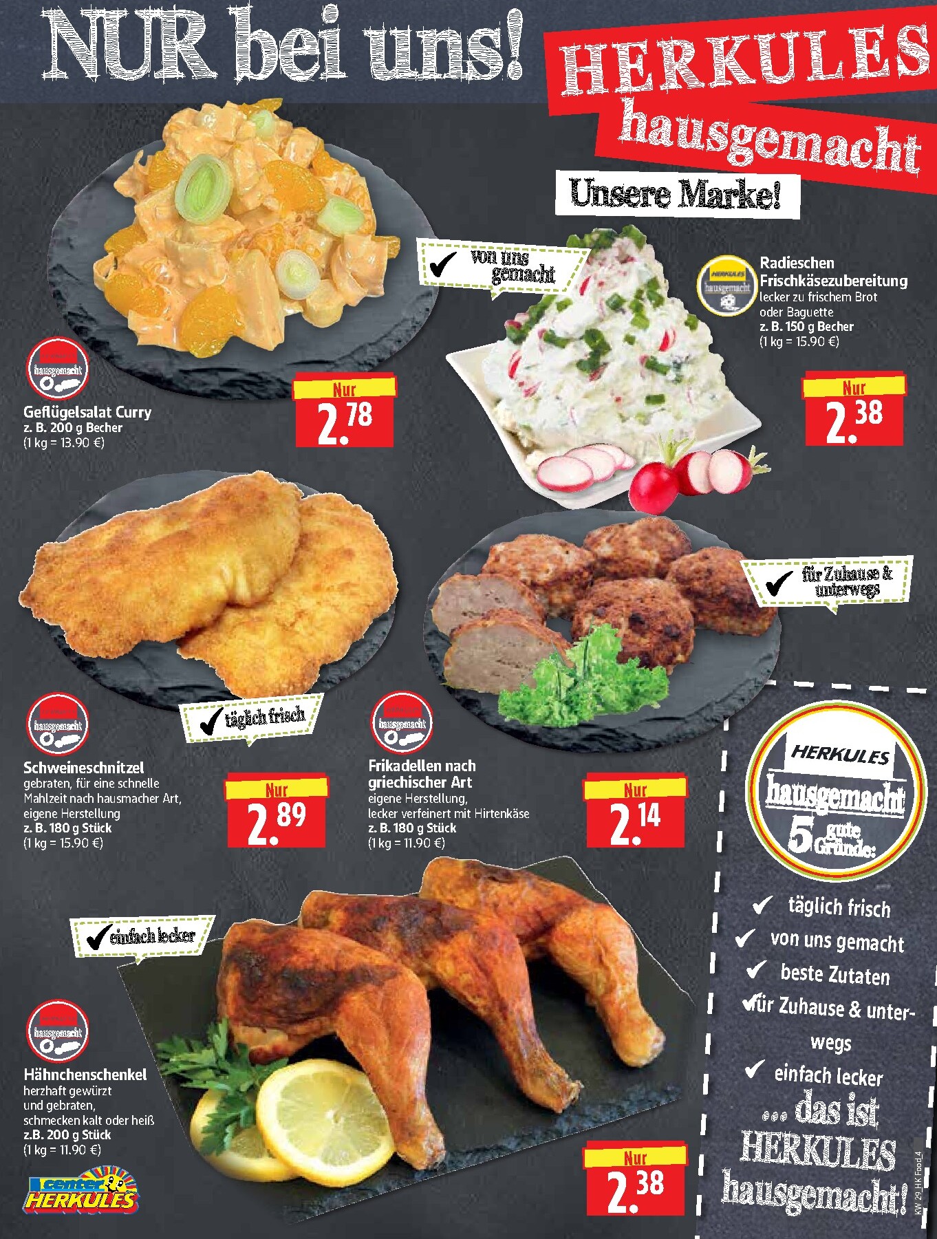 herkules - Herkules - Lebensmittel Prospekt nächste Woche – von Montag 13.07.2026 bis Samstag 18.07.2026 - page: 4