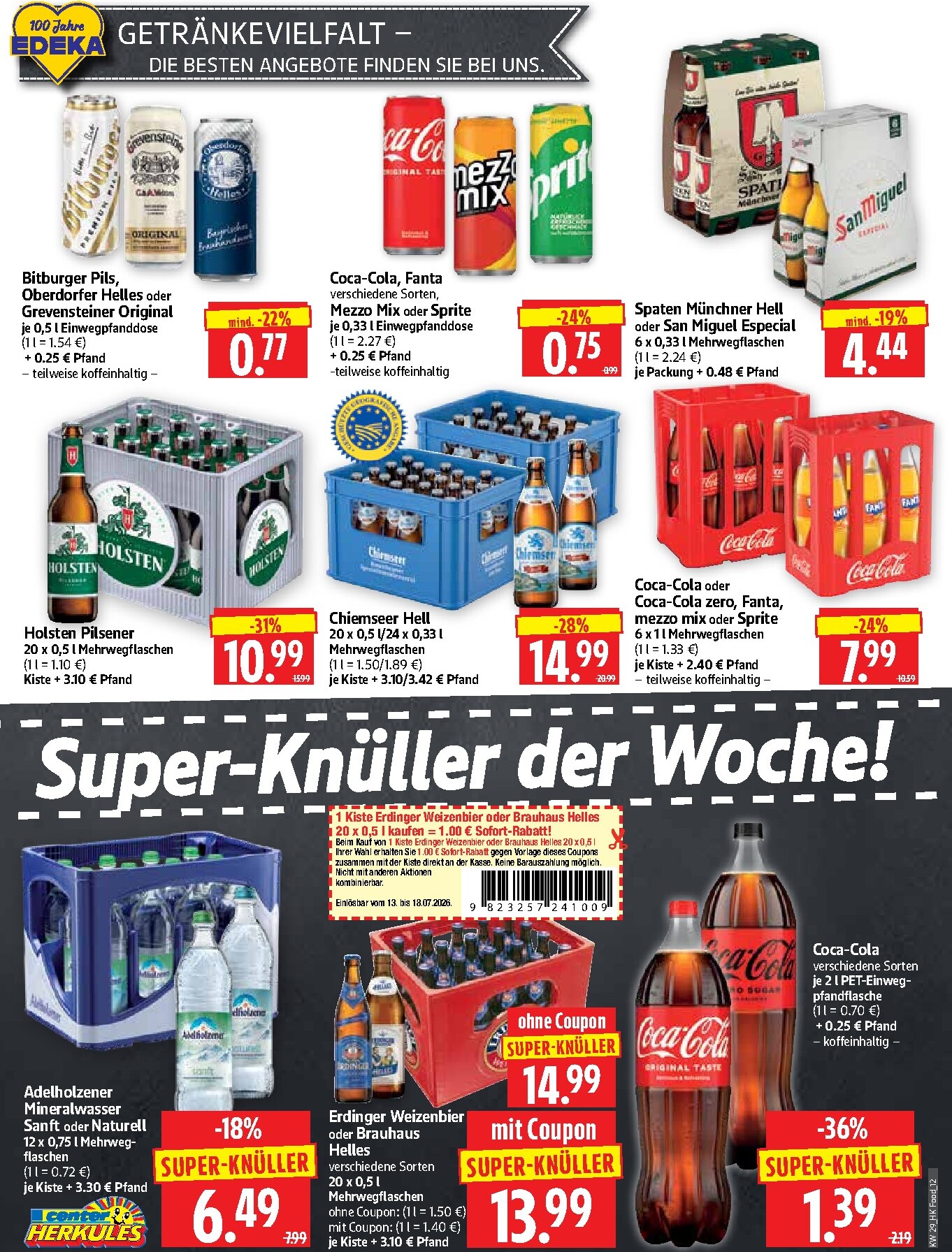 herkules - Herkules - Lebensmittel Prospekt nächste Woche – von Montag 13.07.2026 bis Samstag 18.07.2026 - page: 12
