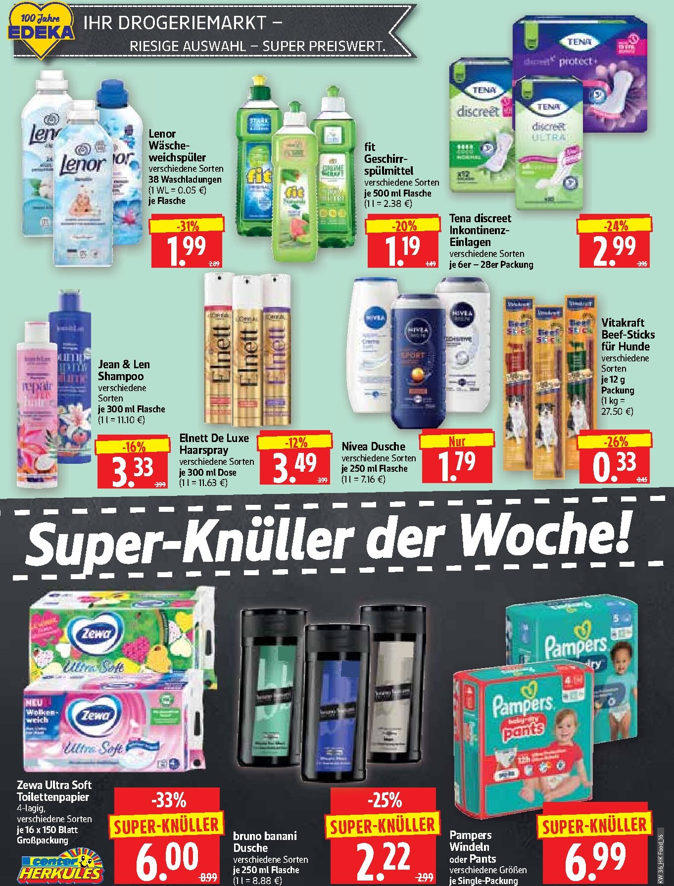 herkules - Herkules Prospekt nächste Woche – von Montag 31.08.2026 bis Samstag 05.09.2026 - page: 16