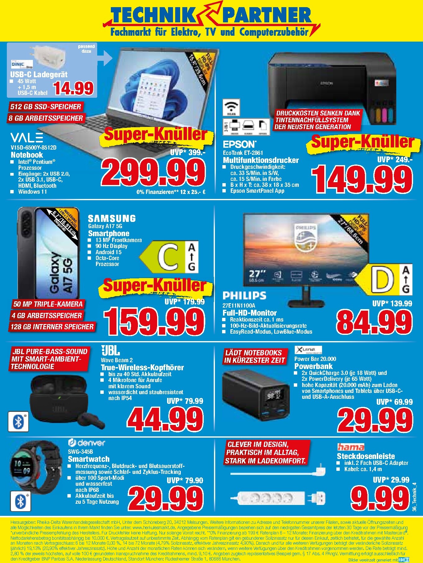 herkules - Herkules - Technik Partner Prospekt nächste Woche – von Montag 31.08.2026 bis Samstag 05.09.2026 - page: 4
