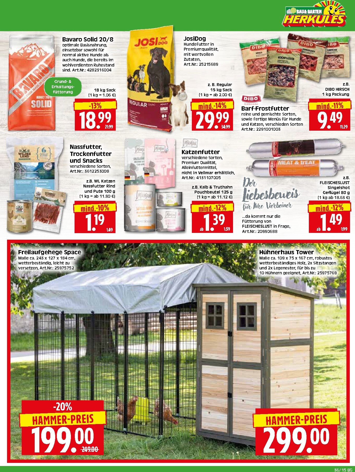 herkules - Herkules - Bau & Garten Prospekt nächste Woche – von Montag 31.08.2026 bis Samstag 05.09.2026 - page: 15
