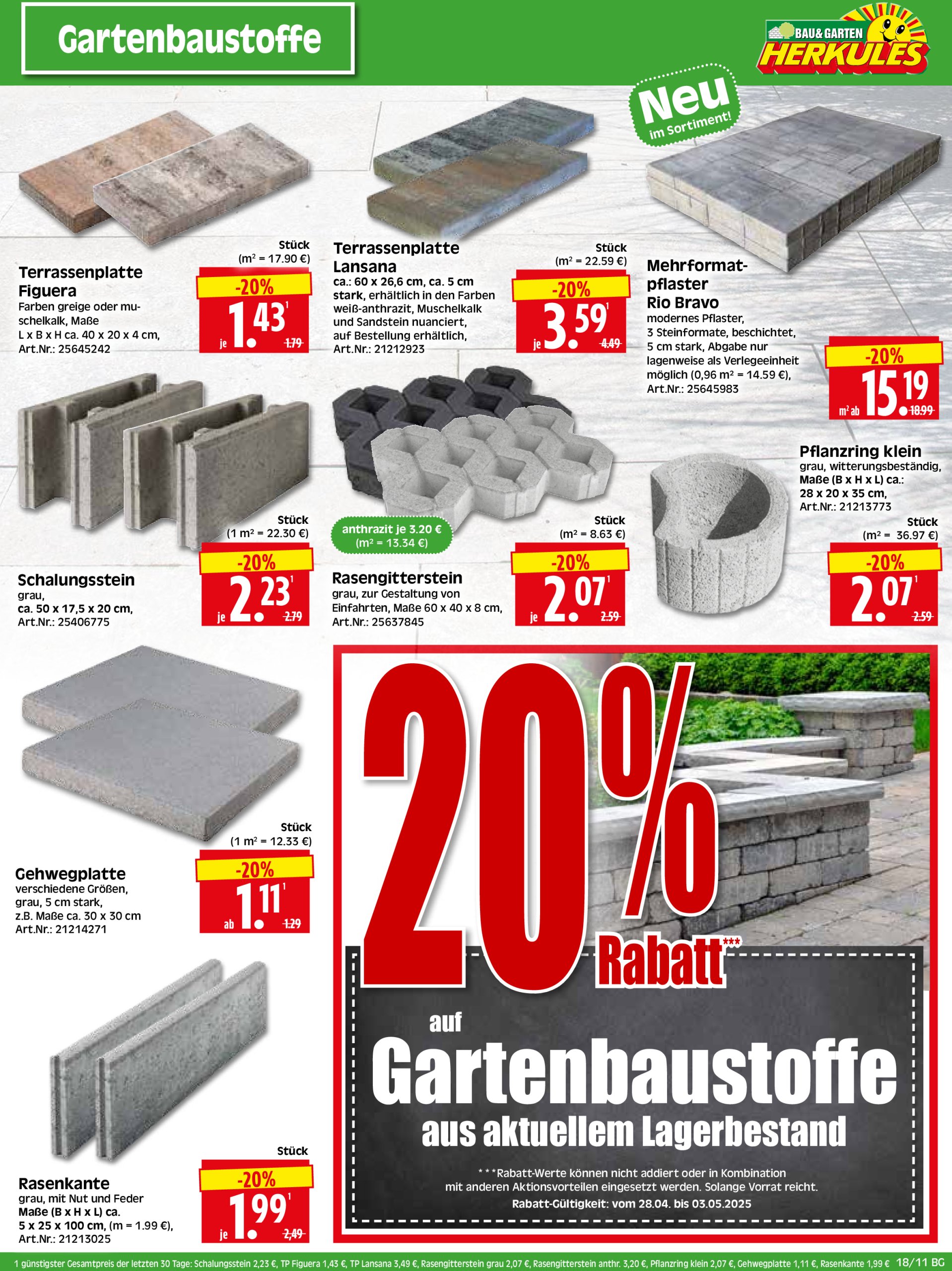 herkules - Herkules - Bau & Garten-Prospekt gültig von 28.04. bis 03.05. - page: 11