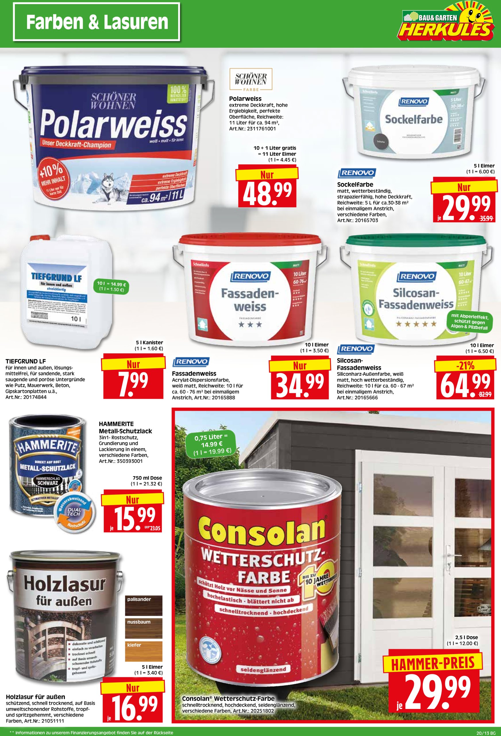 herkules - Herkules - Bau & Garten-Prospekt gültig von 12.05. bis 17.05. - page: 13